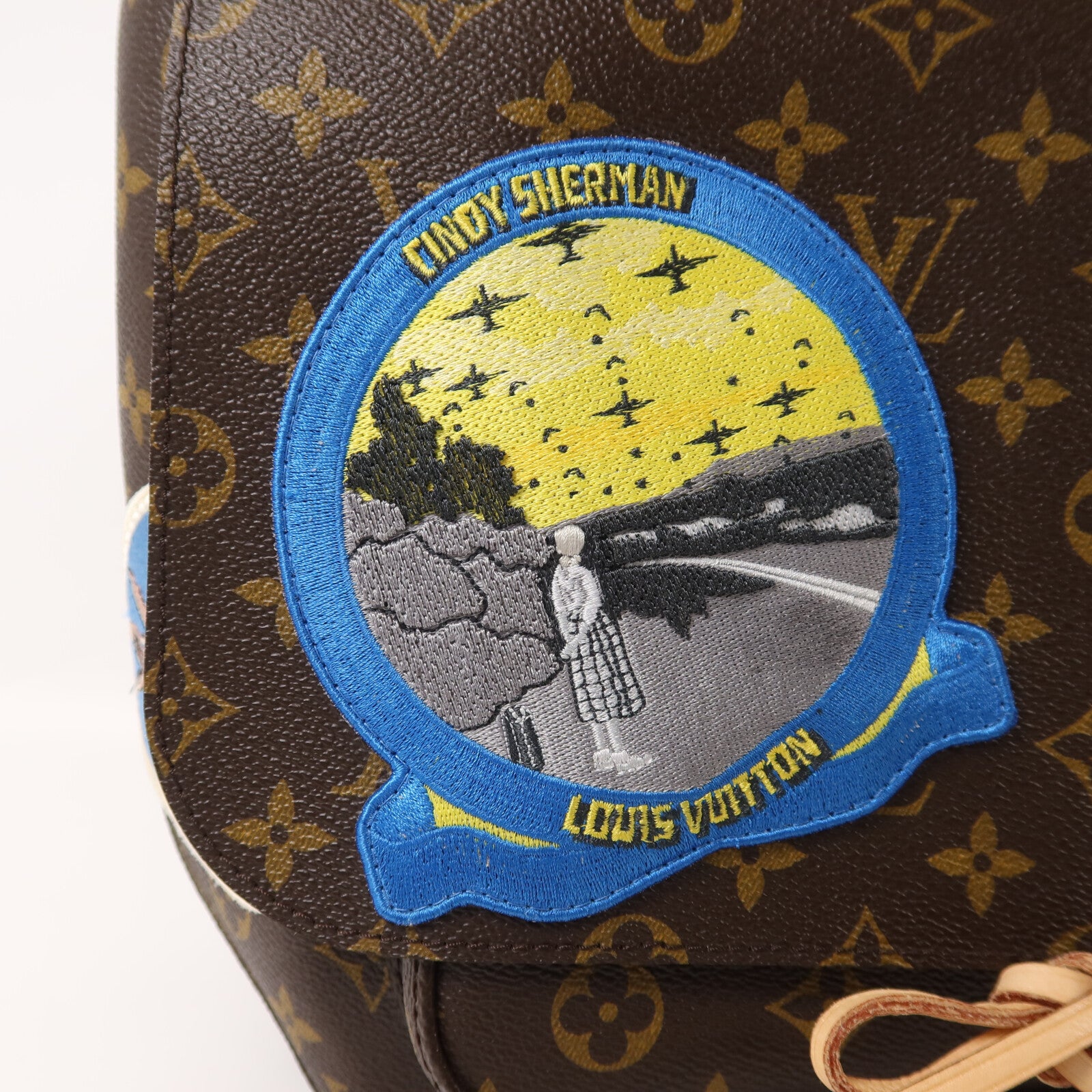 LOUIS VUITTON Monogram Cindy Sherman Camera Messenger手挽肩背兩用袋