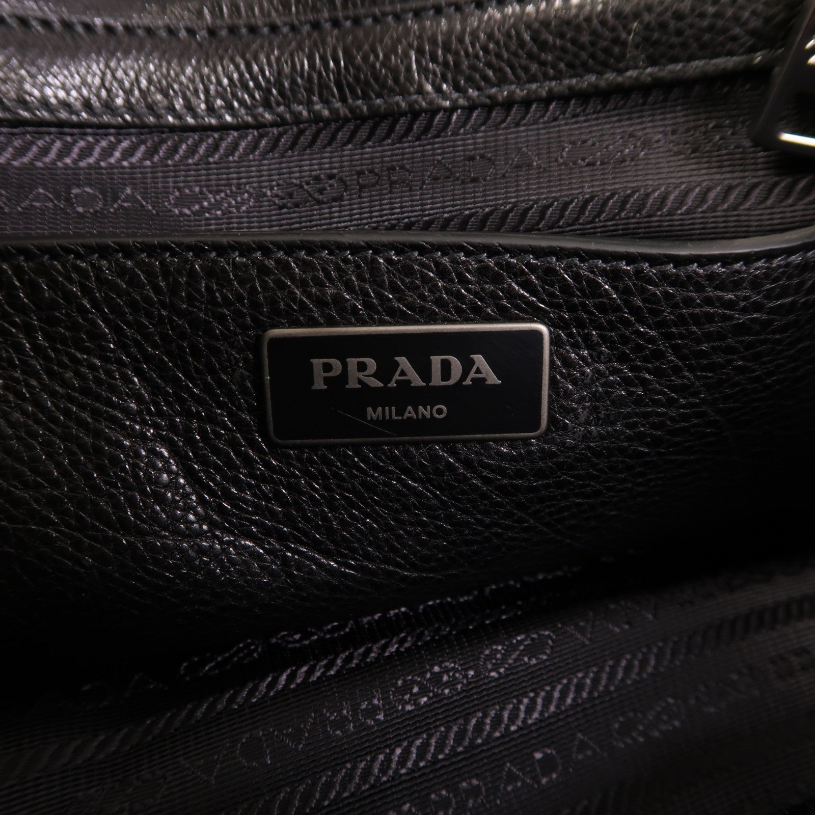 PRADA 牛皮皮革2 Way Shoulder手挽肩背兩用袋