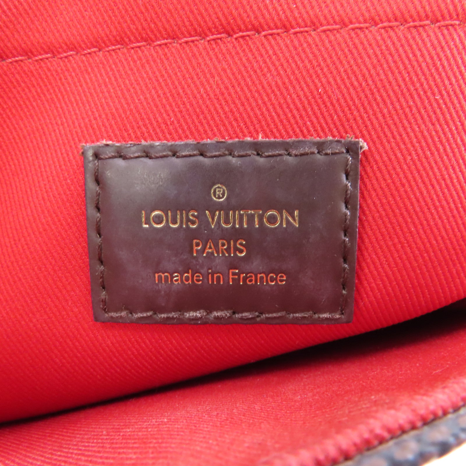 LOUIS VUITTON 【激減優惠】Damier Croisette金扣手挽肩背兩用袋棕色