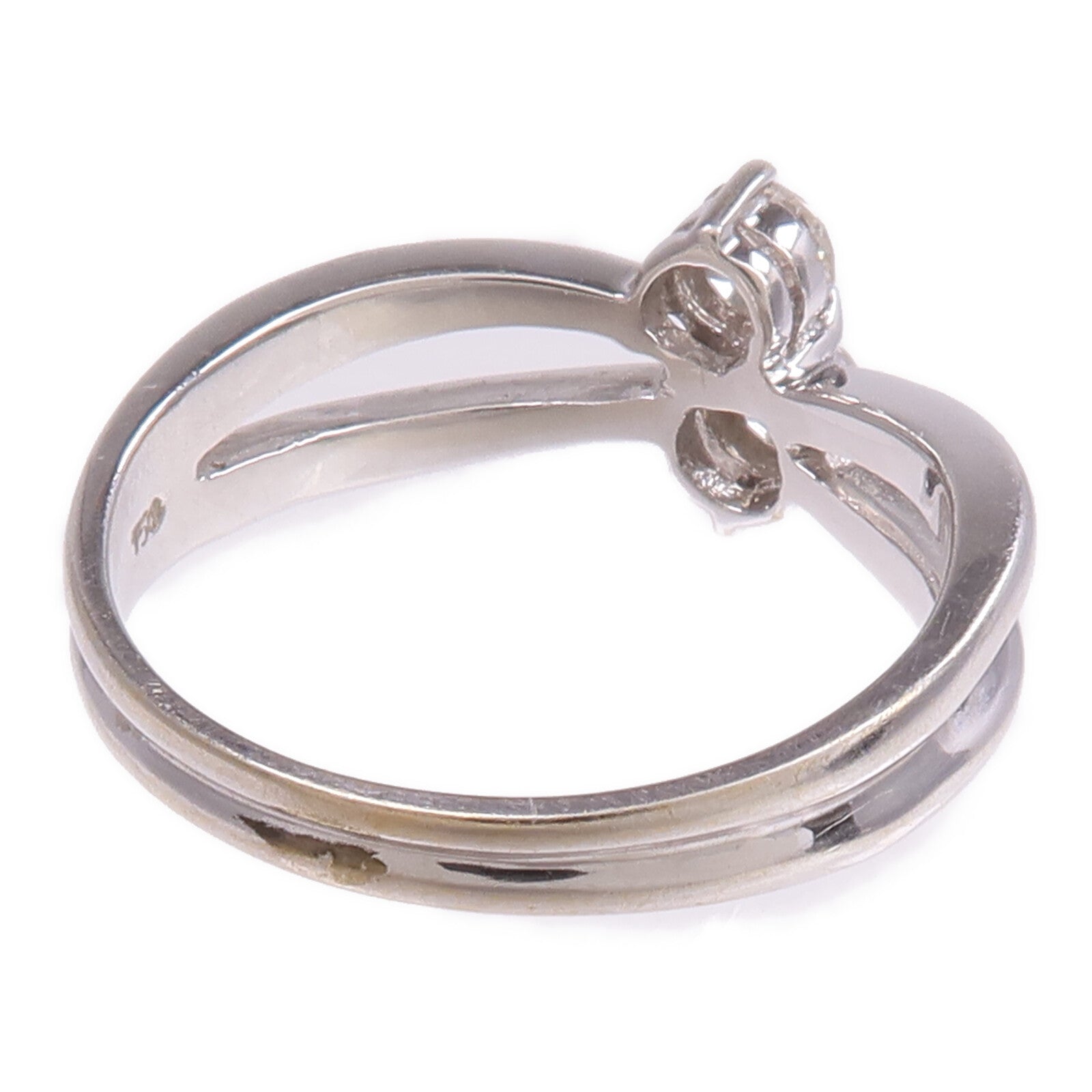 JEWELRY 18K白金Diamond Ring鑽石戒指US#5.75