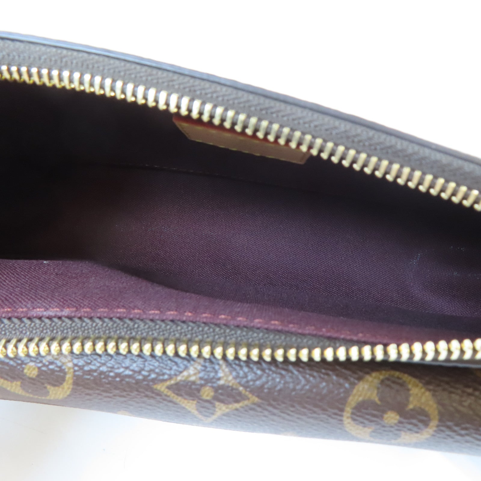 LOUIS VUITTON Monogram Vivacite金扣手挽肩背兩用袋啡色