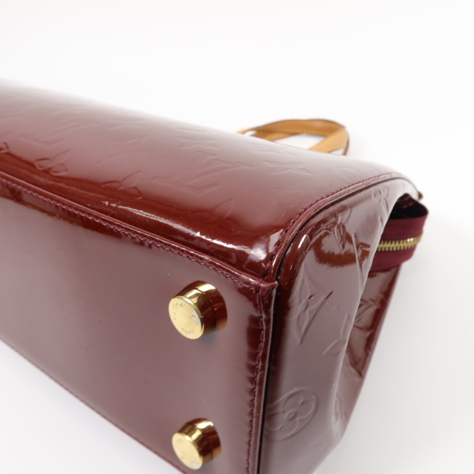 LOUIS VUITTON Monogram Vernis Brea MM手挽肩背兩用袋