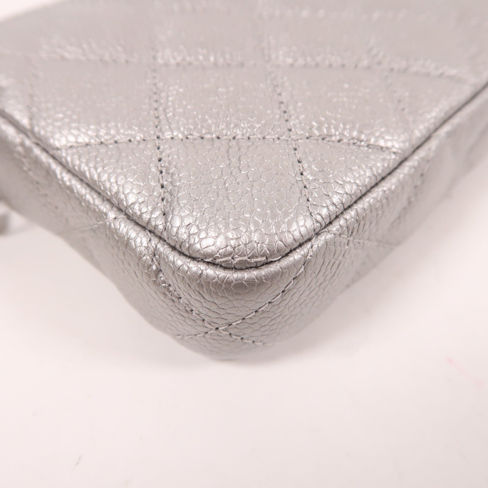 CHANEL 牛皮皮革Chain Shoulder鏈帶肩背袋