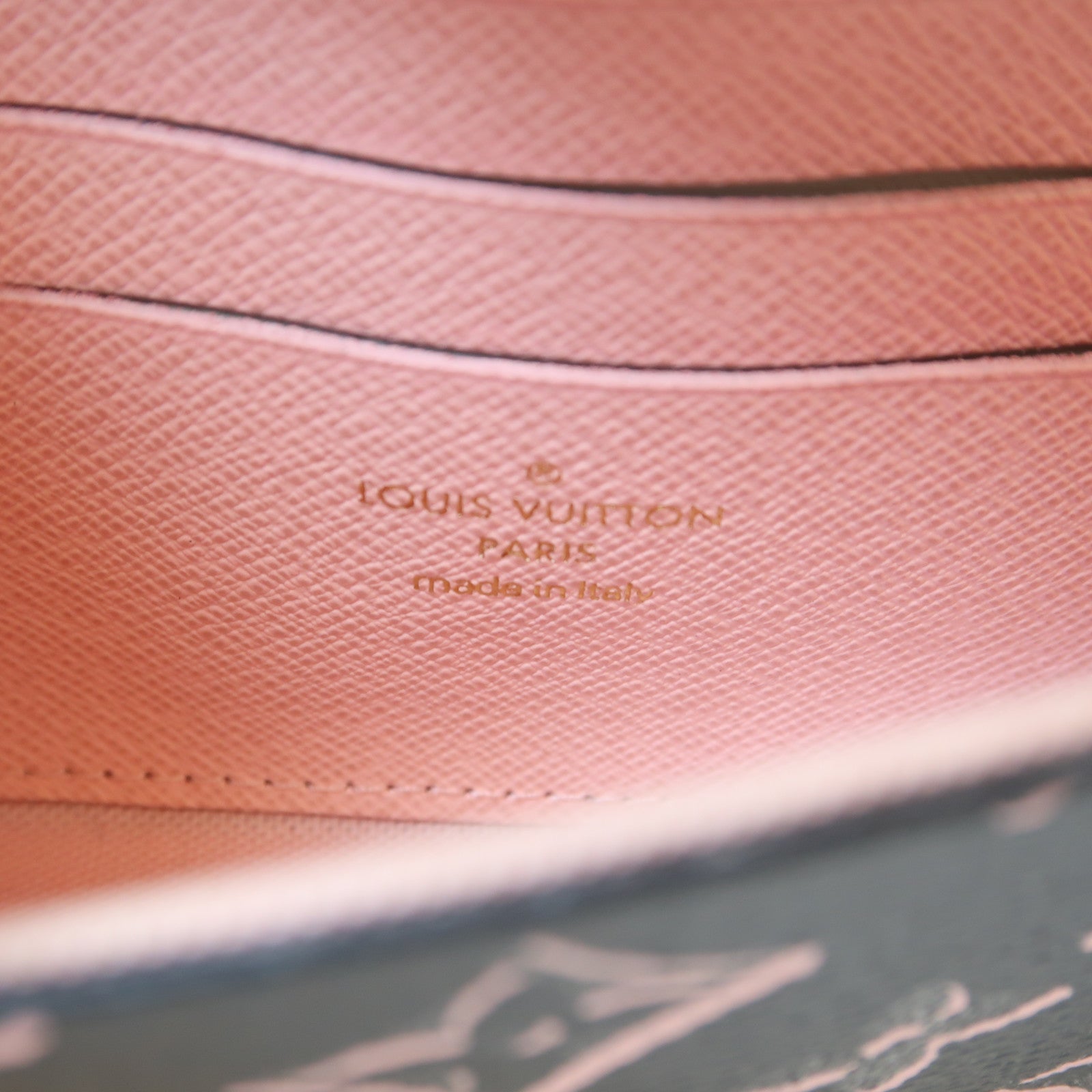 LOUIS VUITTON 【激減優惠】Monogram Felicie Strap & Go金扣肩背袋黑色/粉紅色