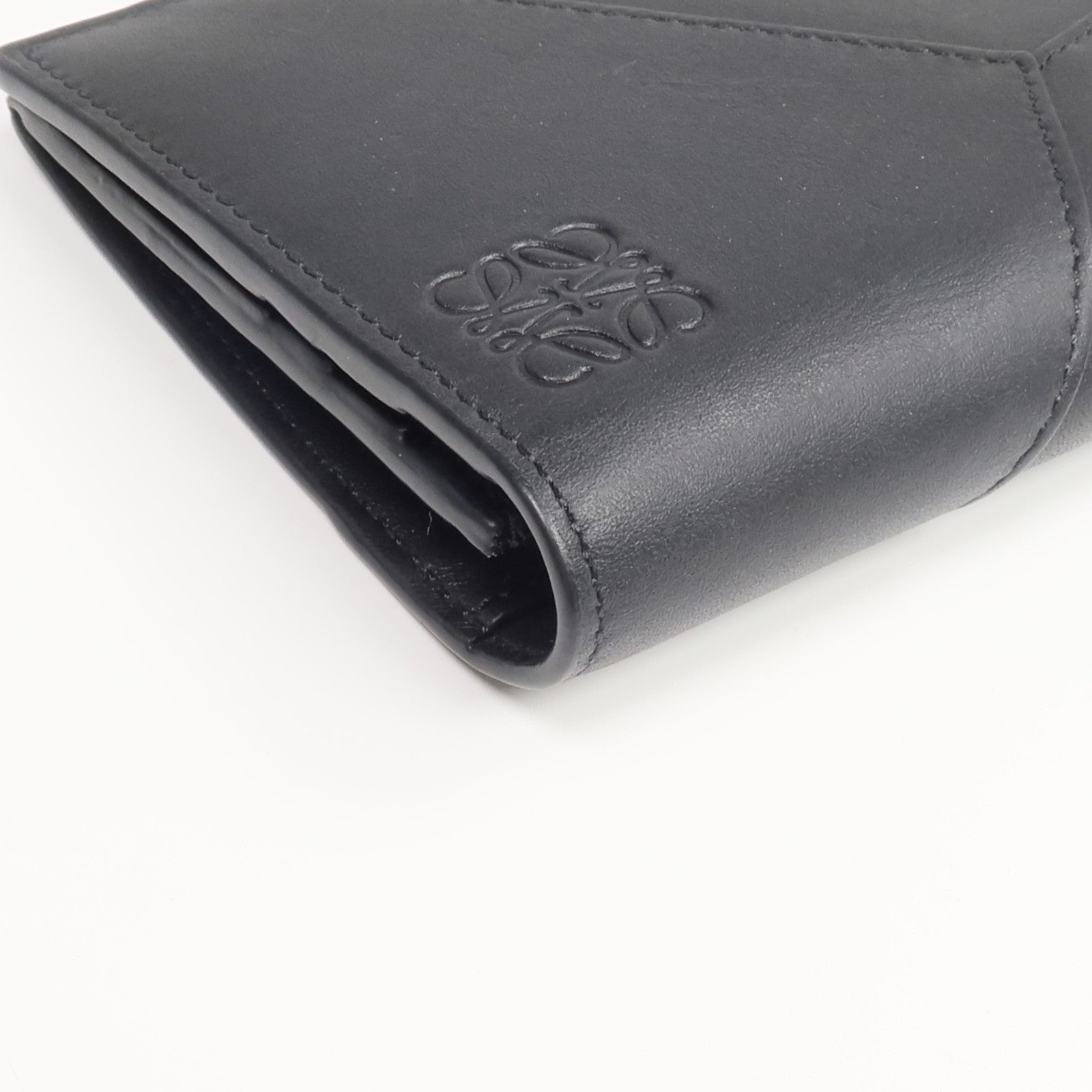 LOEWE 牛皮皮革Puzzle Long Horizontal Wallet長錢包