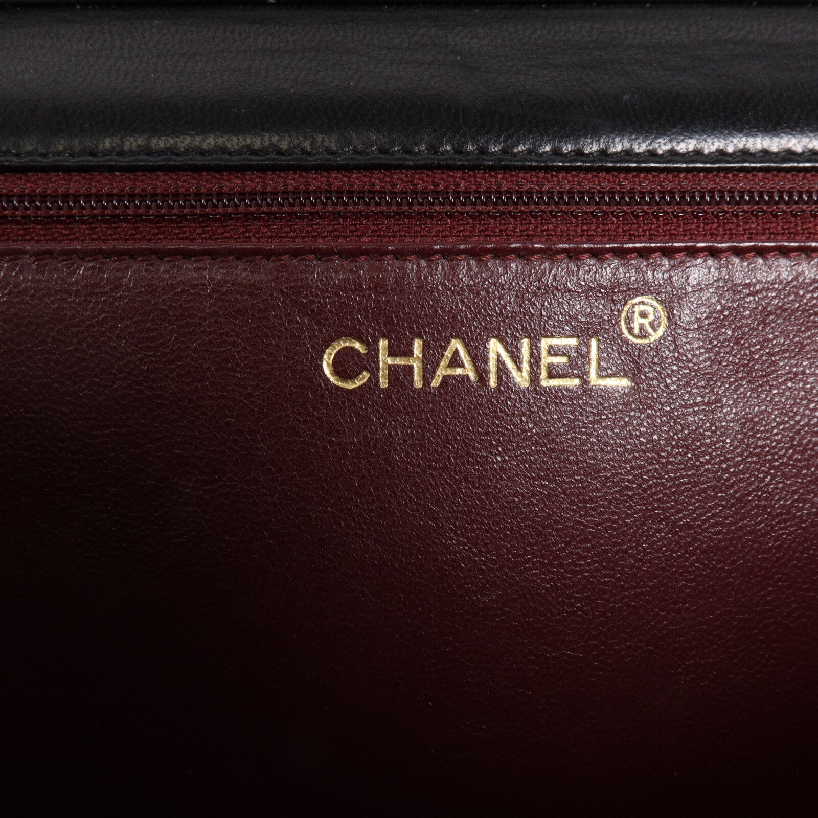CHANEL 羊皮皮革Vintage Shoulder Bag鏈帶肩背袋