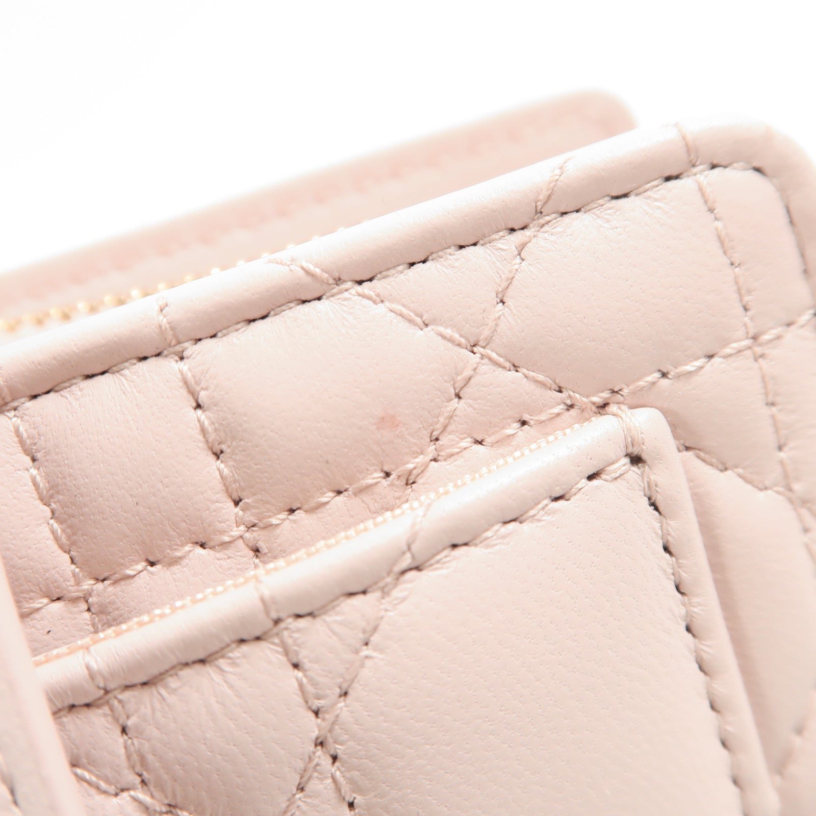 Dior 牛皮皮革Wallet金扣錢包