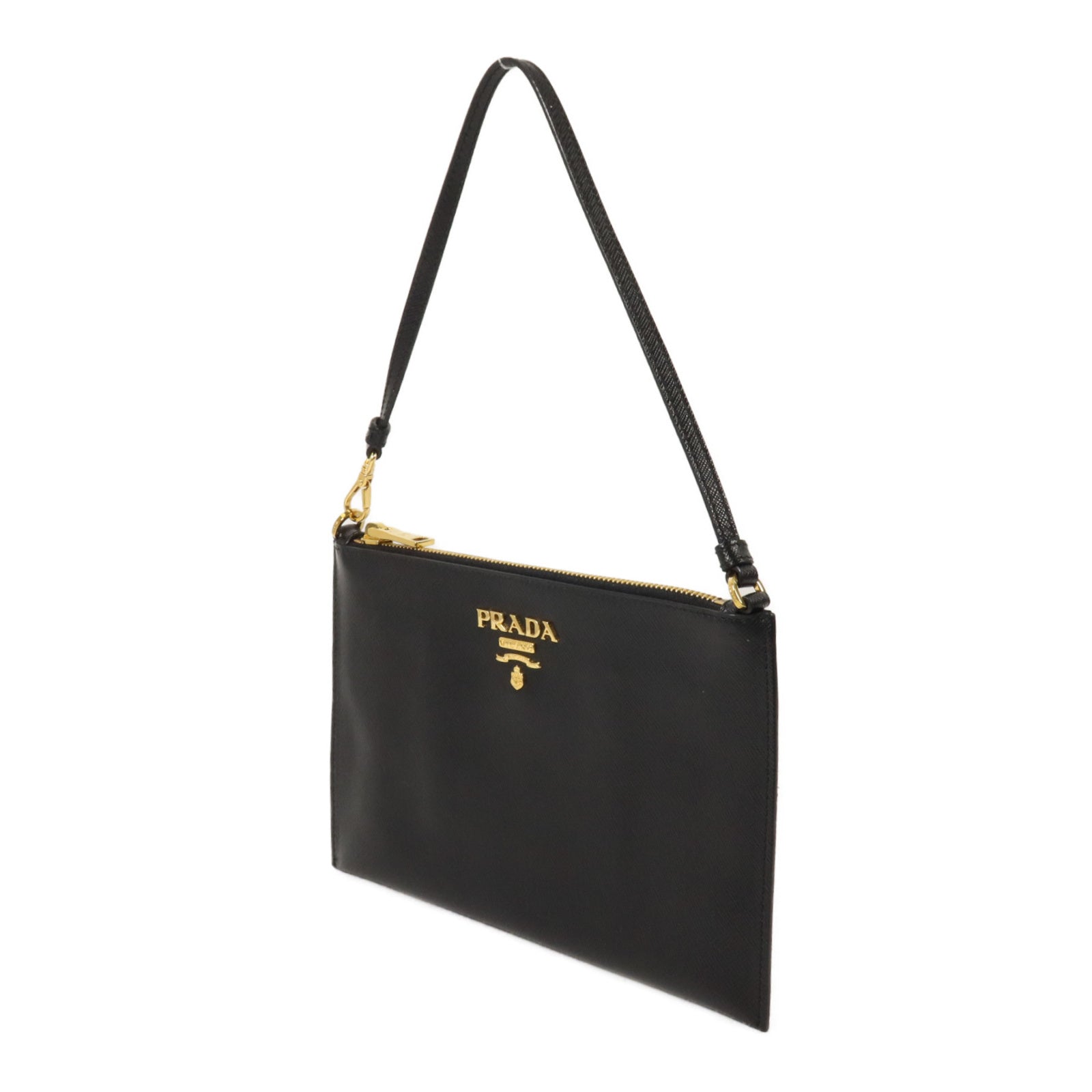 PRADA Saffiano皮革Pouch bag手拿包