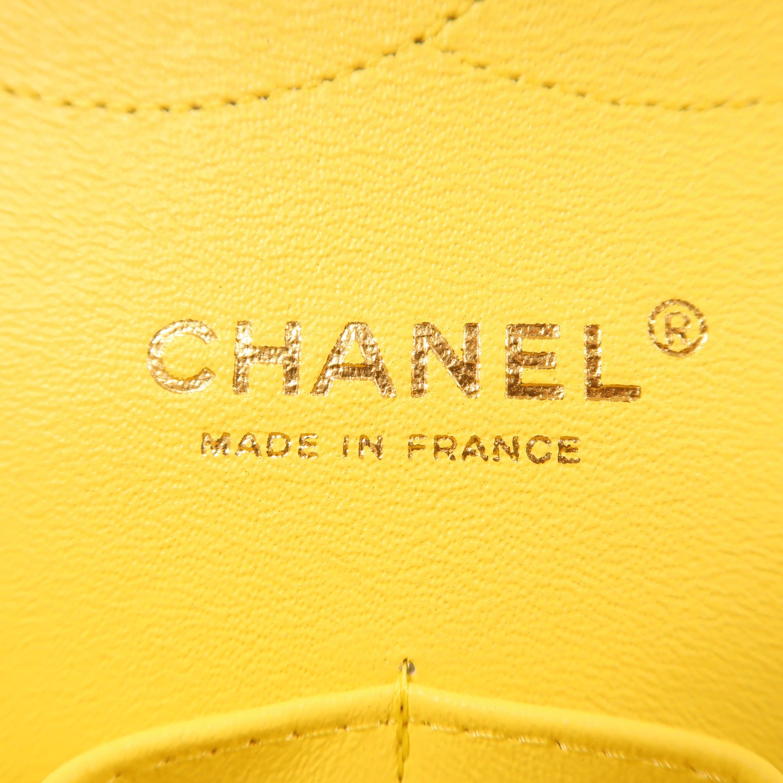 CHANEL 羊皮皮革Large Classic金扣鏈帶肩背袋