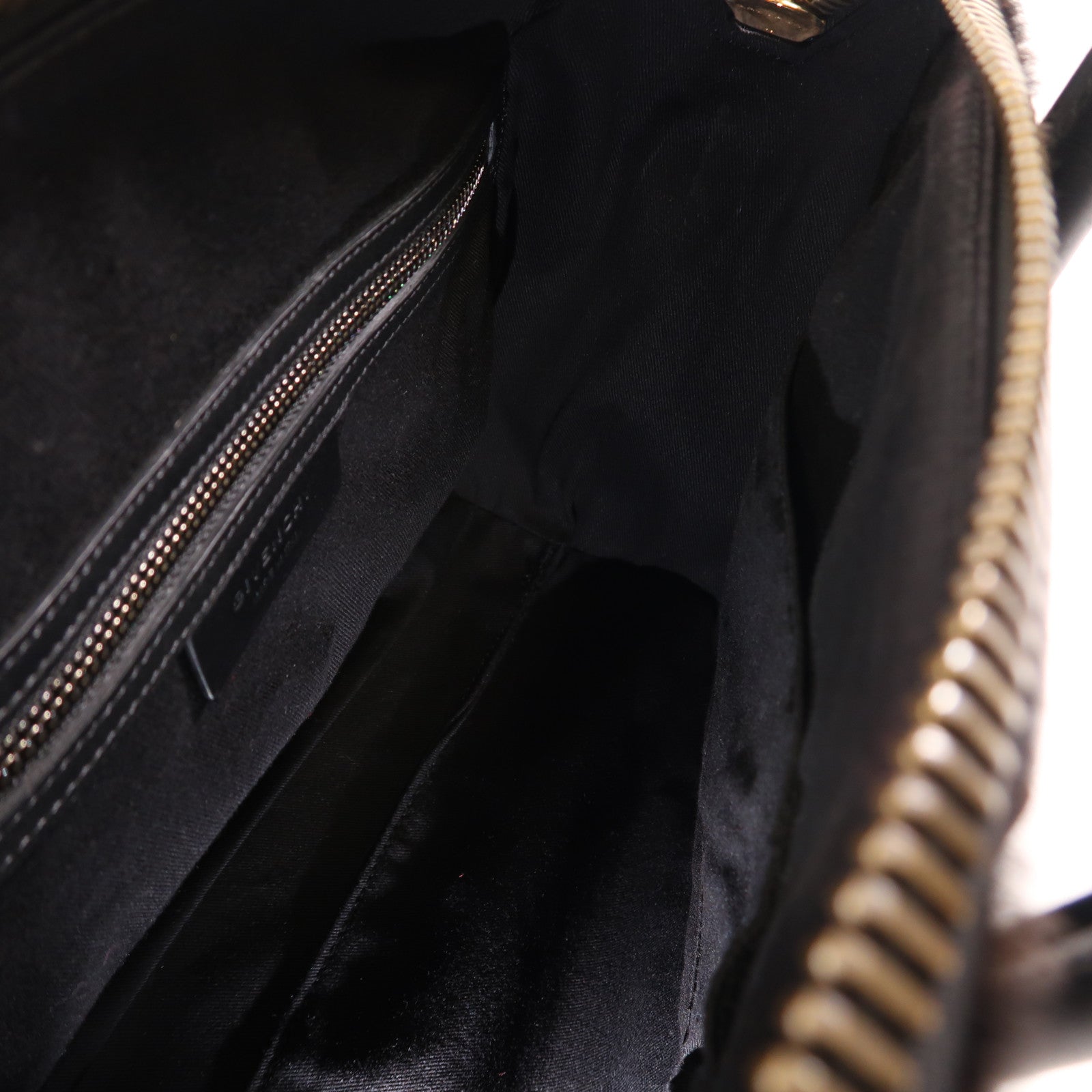 GIVENCHY 馬毛/皮革2 Way Shoulder金扣手挽肩背兩用袋