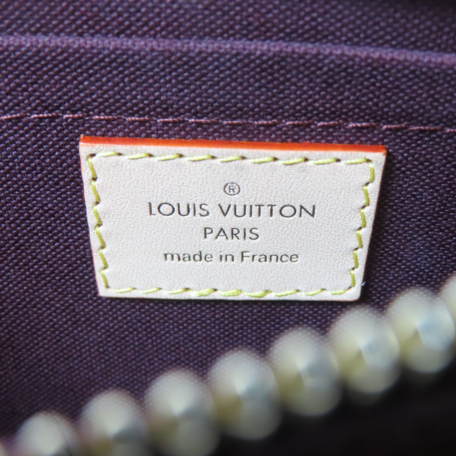 LOUIS VUITTON Monogram Vivacite金扣手挽肩背兩用袋啡色