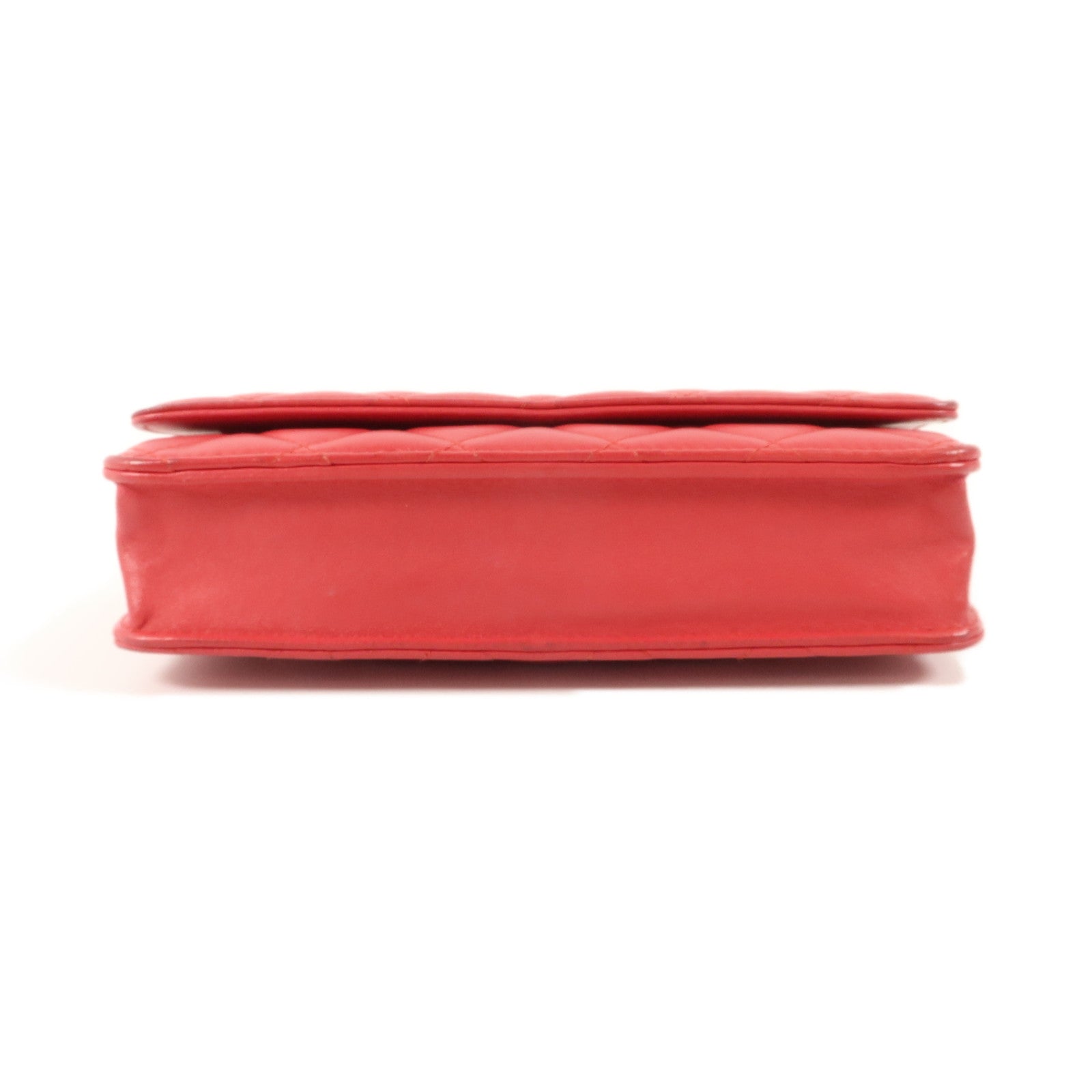 CHANEL 羊皮皮革WOC Wallet On Chain鏈帶肩背袋