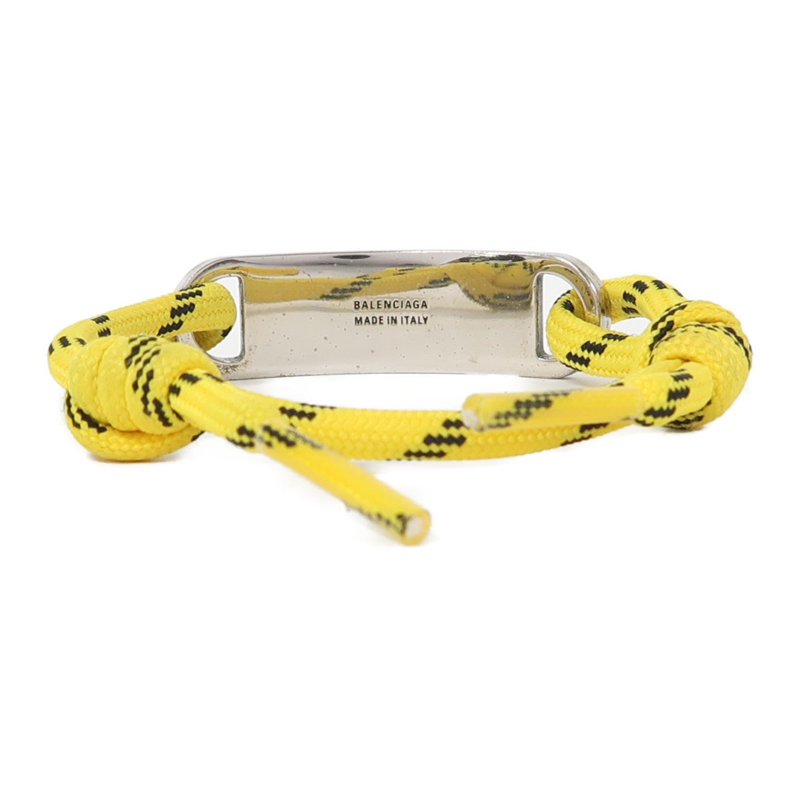 BALENCIAGA 【激減優惠】金屬Plate Bracelet手鏈黃色