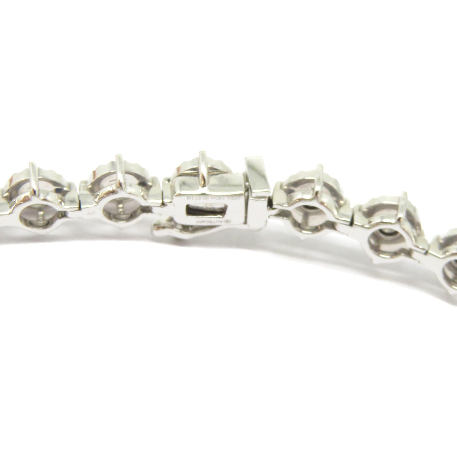 JEWELRY 18K白金Diamond Bracelet 1.18ct鑽石手鐲
