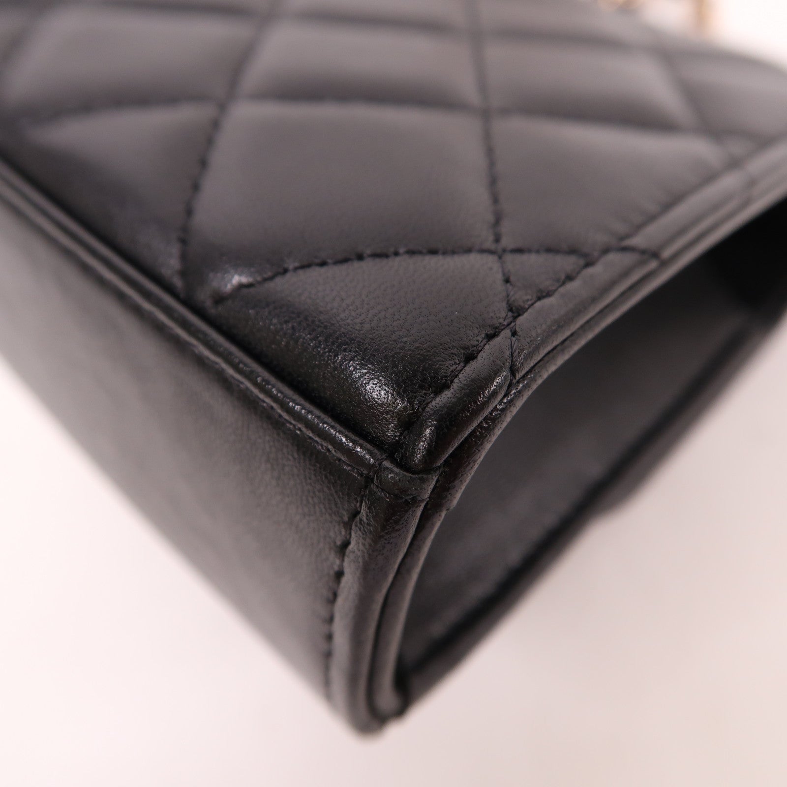 CHANEL 羊皮皮革Trendy CC Mini Bag鏈帶肩背袋