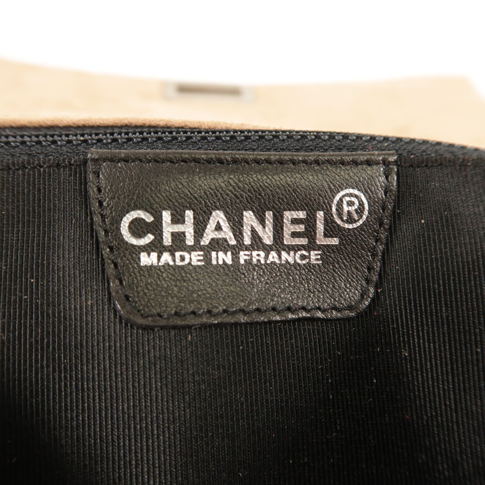CHANEL CC SHW 2.55 Chain Shoulder Bag Suede Multicolor