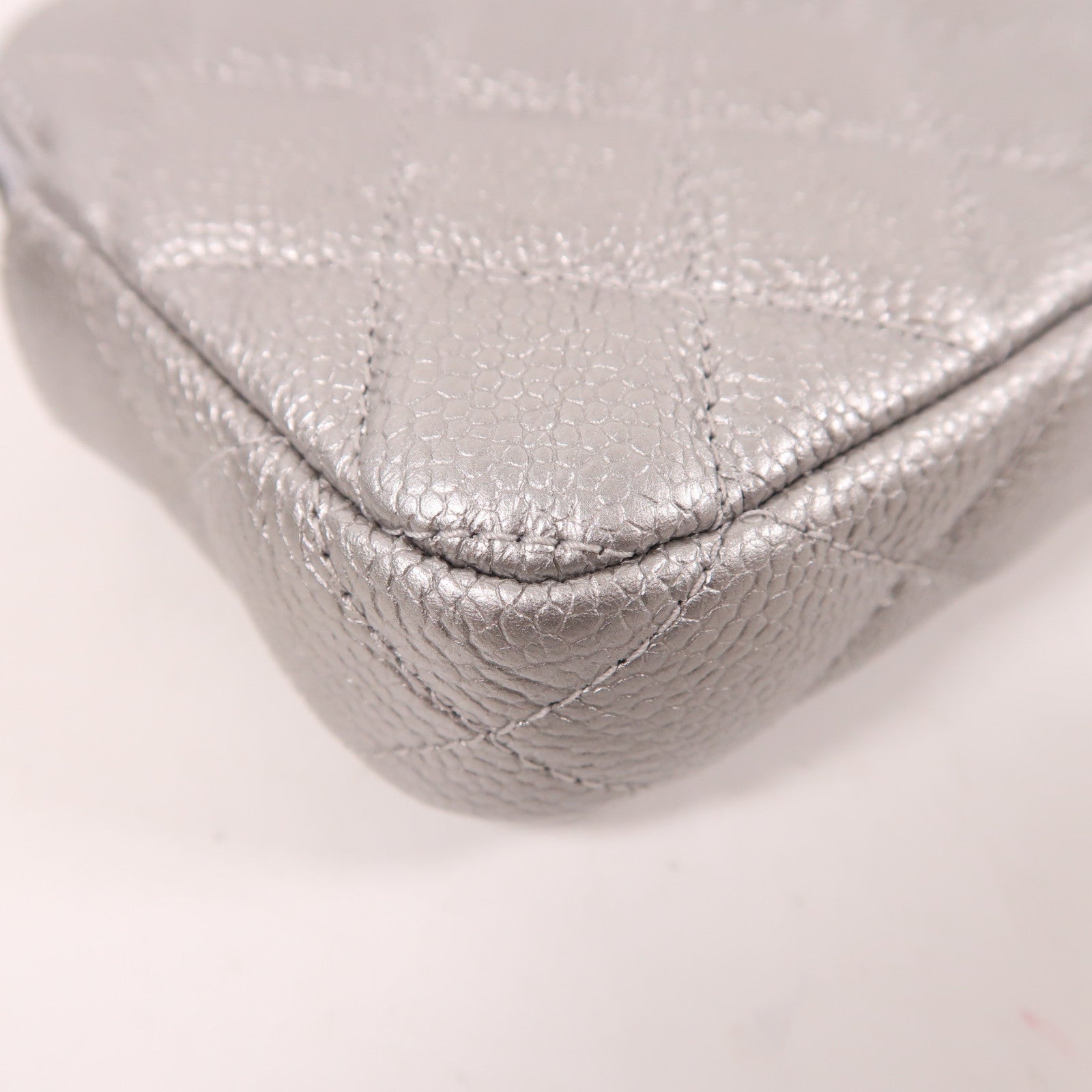 CHANEL 牛皮皮革Chain Shoulder鏈帶肩背袋