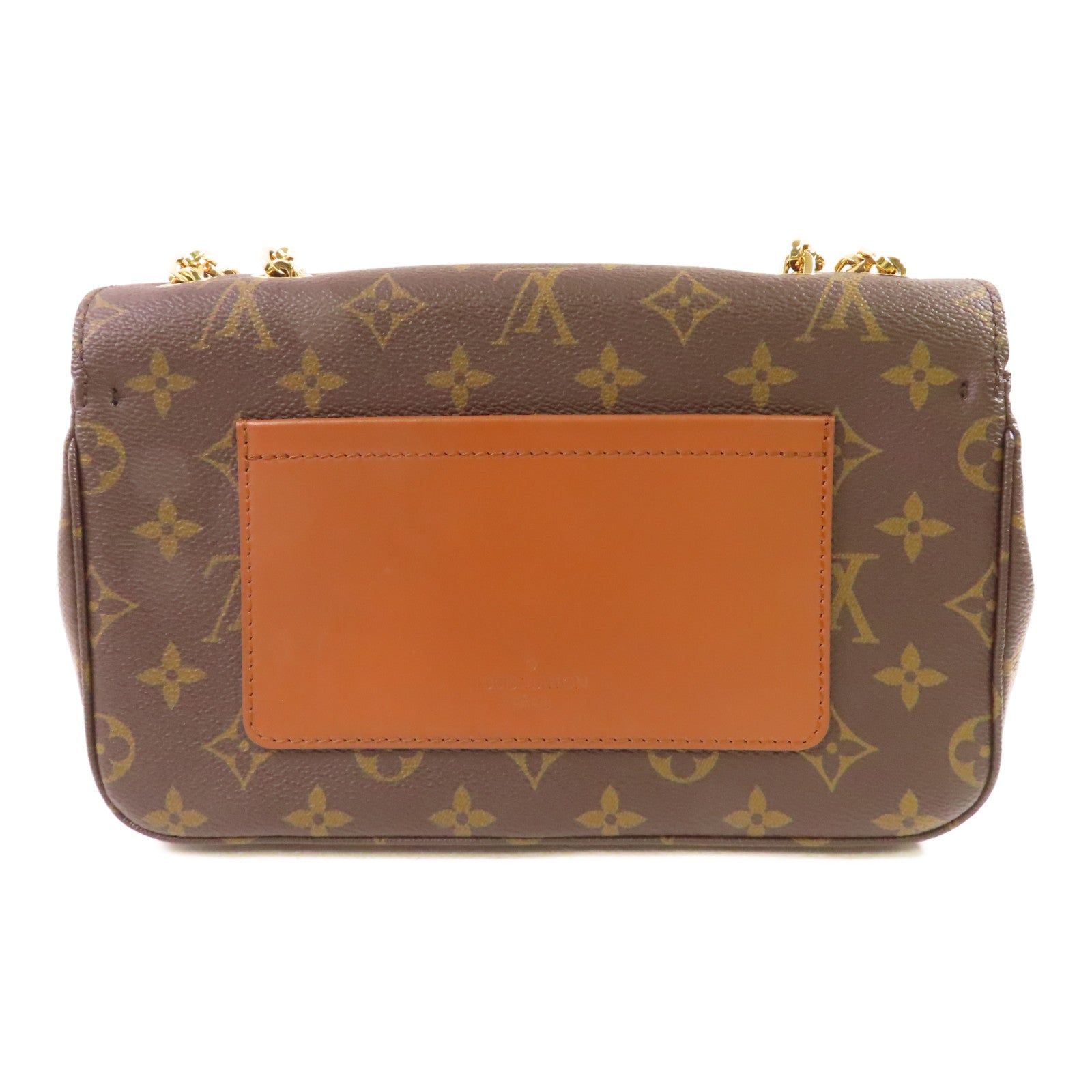 LOUIS VUITTON Monogram Marceau金扣鏈帶肩背袋啡色