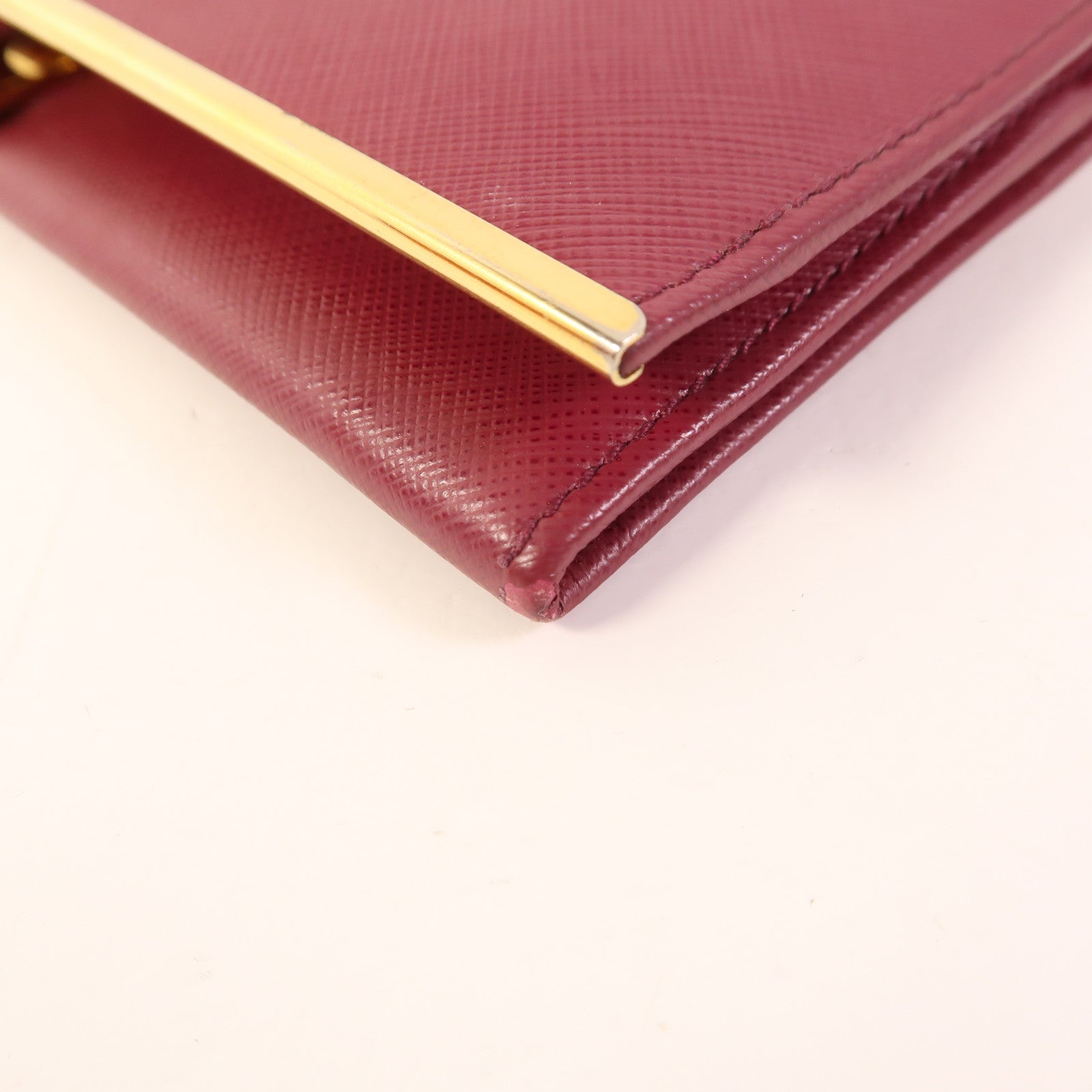 Salvatore Ferragamo 牛皮皮革Long Wallet金扣長錢包