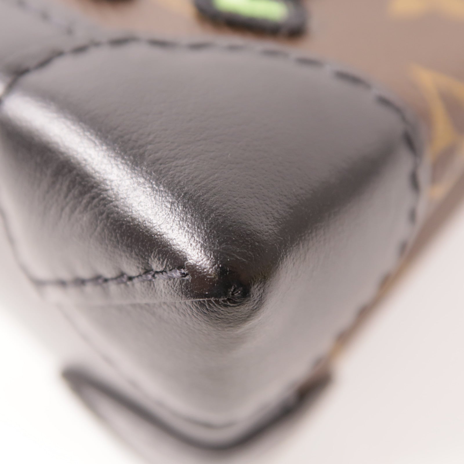 LOUIS VUITTON LV Steamer Nano Shoulder Bag M80327 Monogram Brown/Black