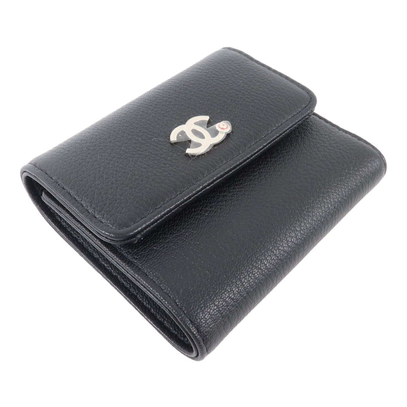 CHANEL 牛皮皮革Classic Flap Wallet錢包