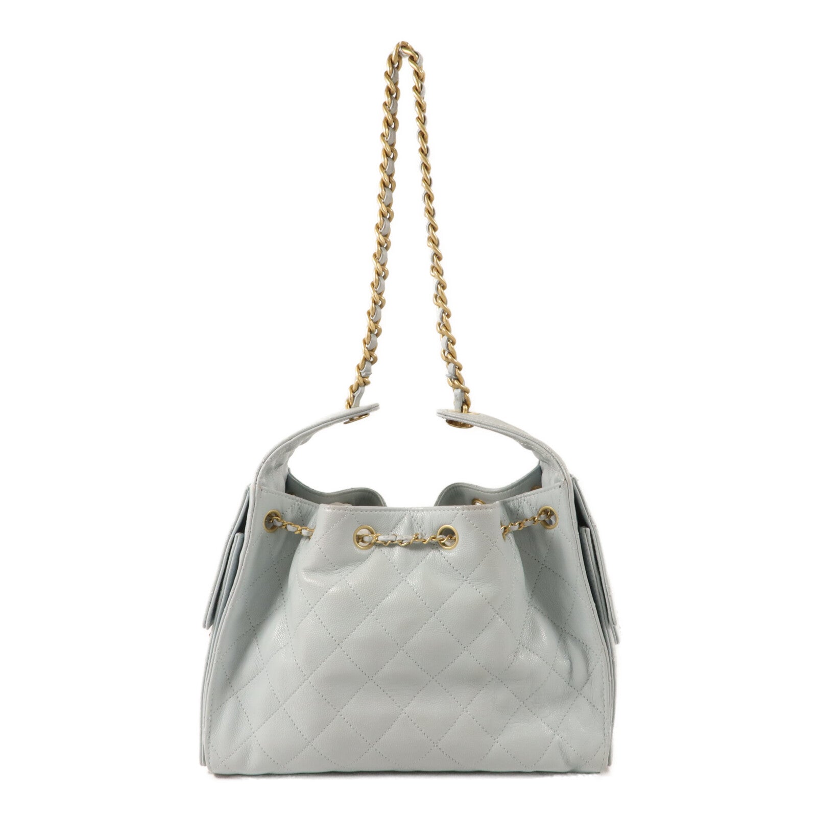CHANEL 牛皮皮革Chanel 25 Small鏈帶肩背袋