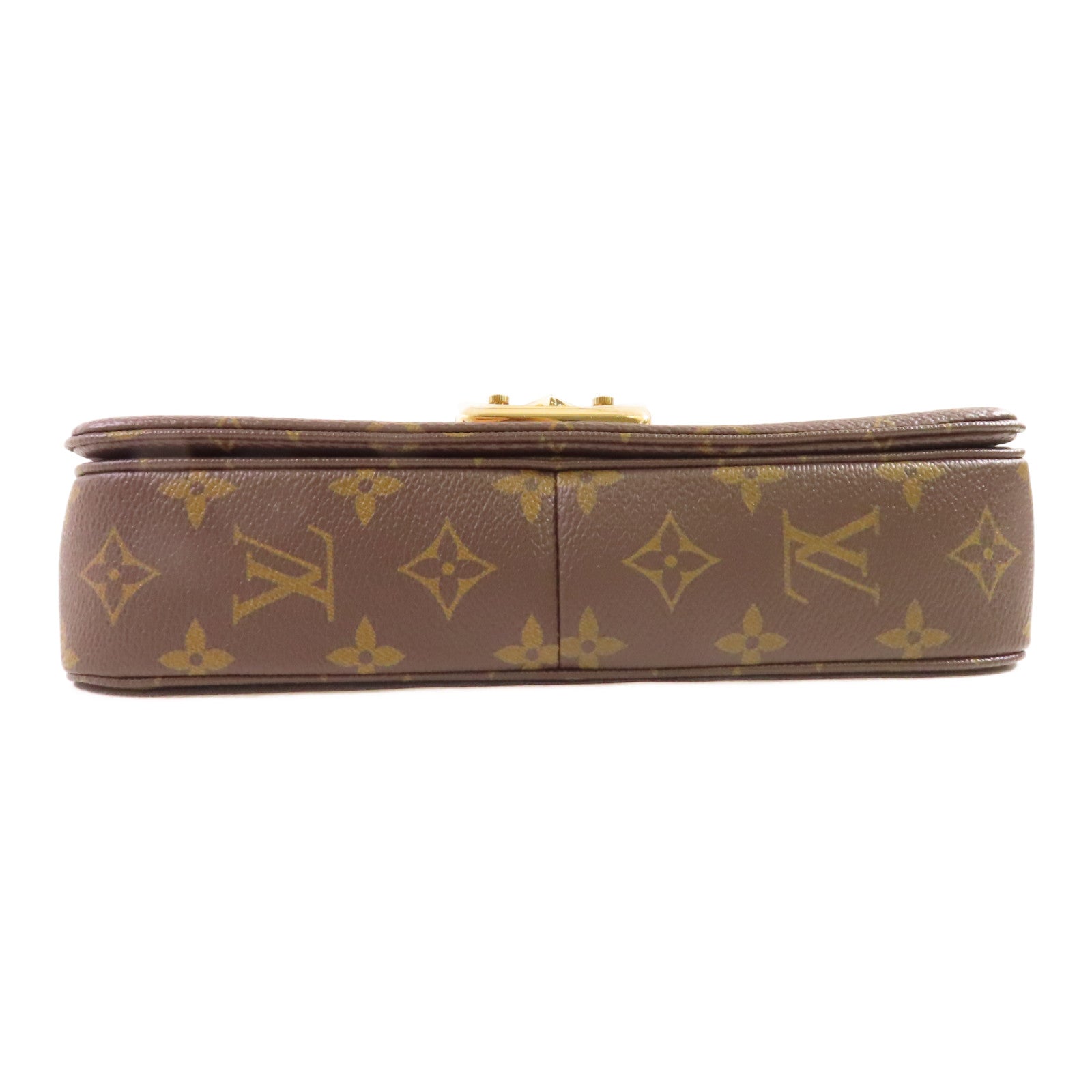 LOUIS VUITTON Monogram Marceau金扣鏈帶肩背袋啡色