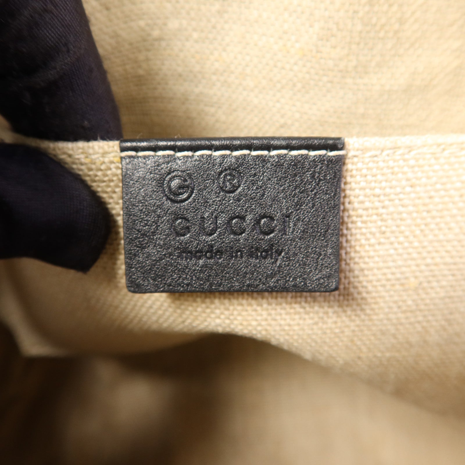 GUCCI 牛皮皮革GG Guccissima Dome Tote金扣手挽肩背兩用袋