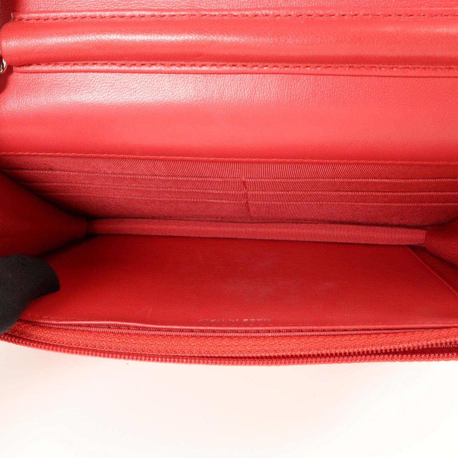 CHANEL 羊皮皮革WOC Wallet On Chain鏈帶肩背袋