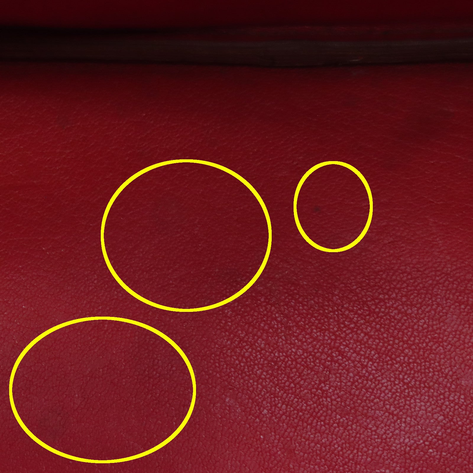 HERMES Ostrich Leather Birkin 35 Gold Buckle Hand Bag Ostrich Red