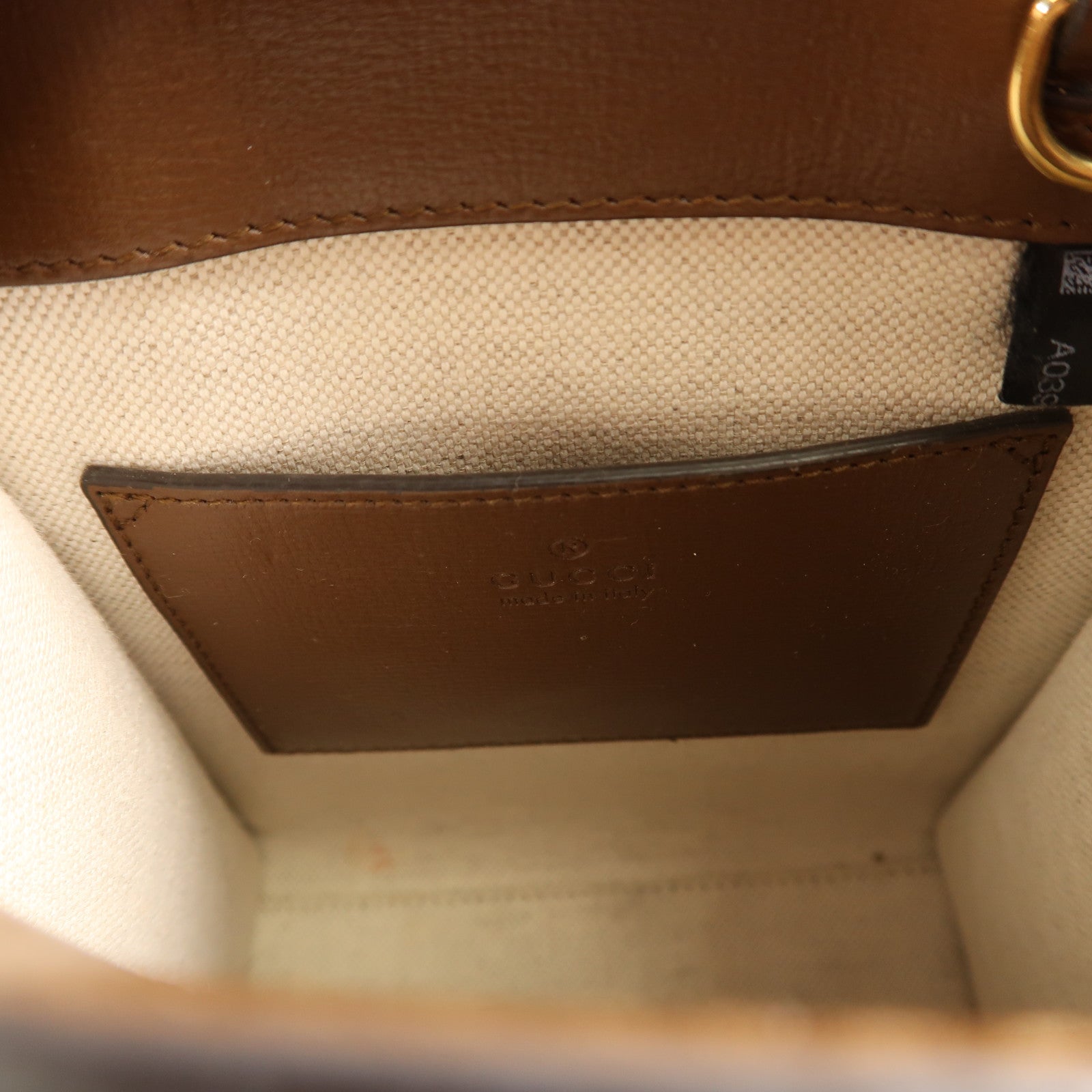 GUCCI 塗層帆布Interlocking G Mini Tote Bag金扣手挽肩背兩用袋