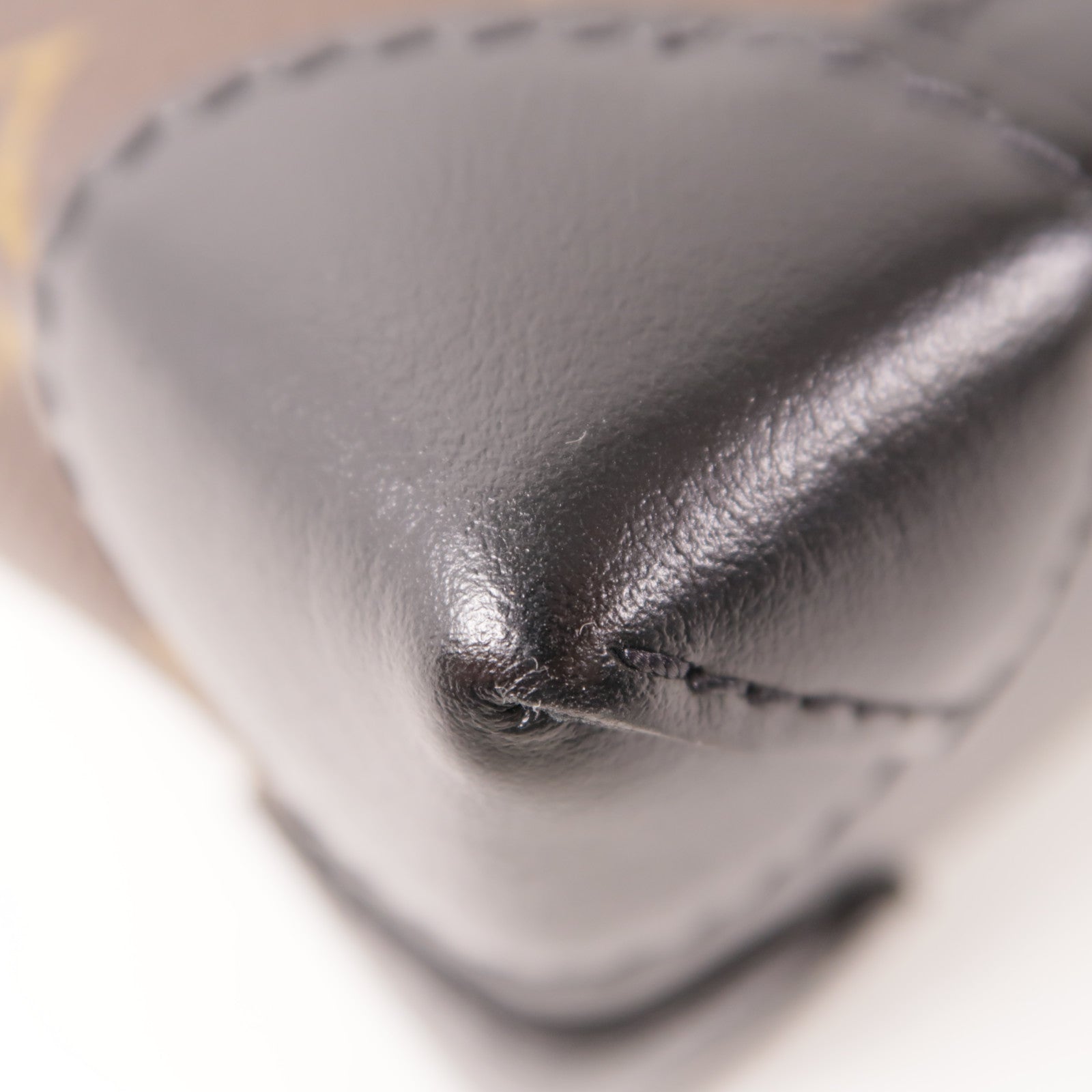 LOUIS VUITTON LV Steamer Nano Shoulder Bag M80327 Monogram Brown/Black