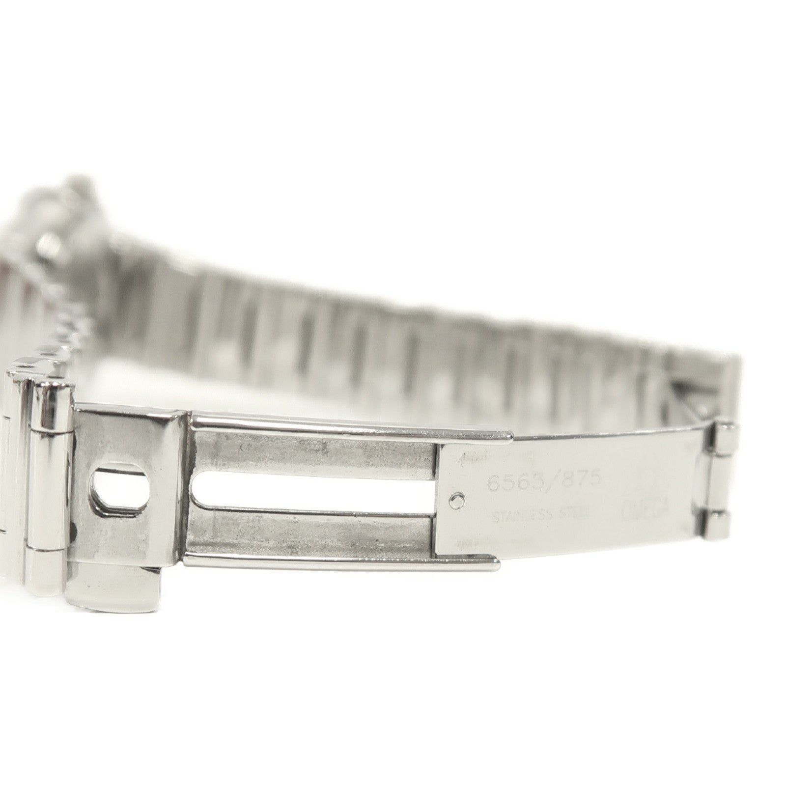 OMEGA Constellation Ladies不鏽鋼手錶石英機芯黑色