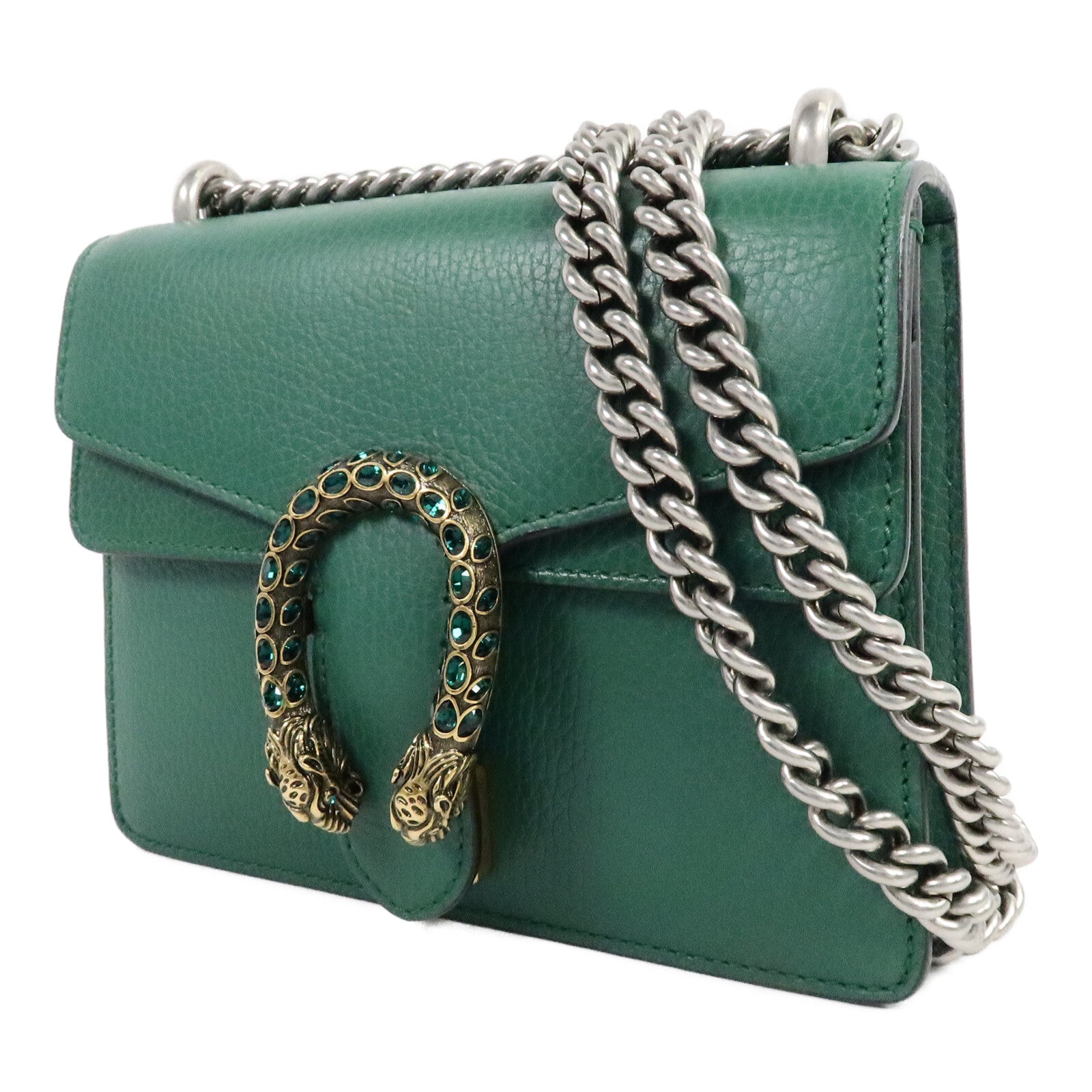 GUCCI 牛皮皮革Dionysus鏈帶肩背袋