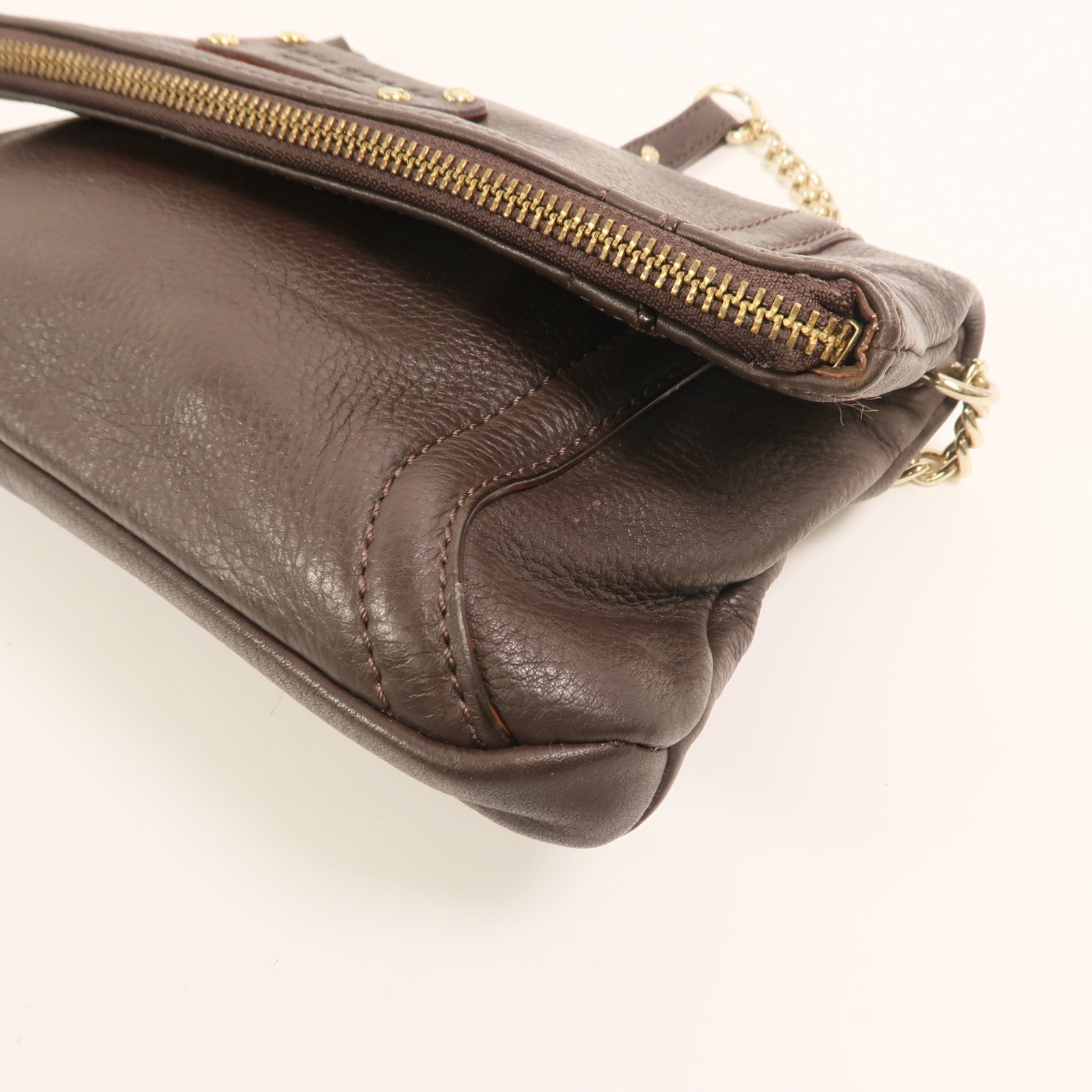 Kate Spade 牛皮皮革Shoulder Bag金扣鏈帶肩背袋