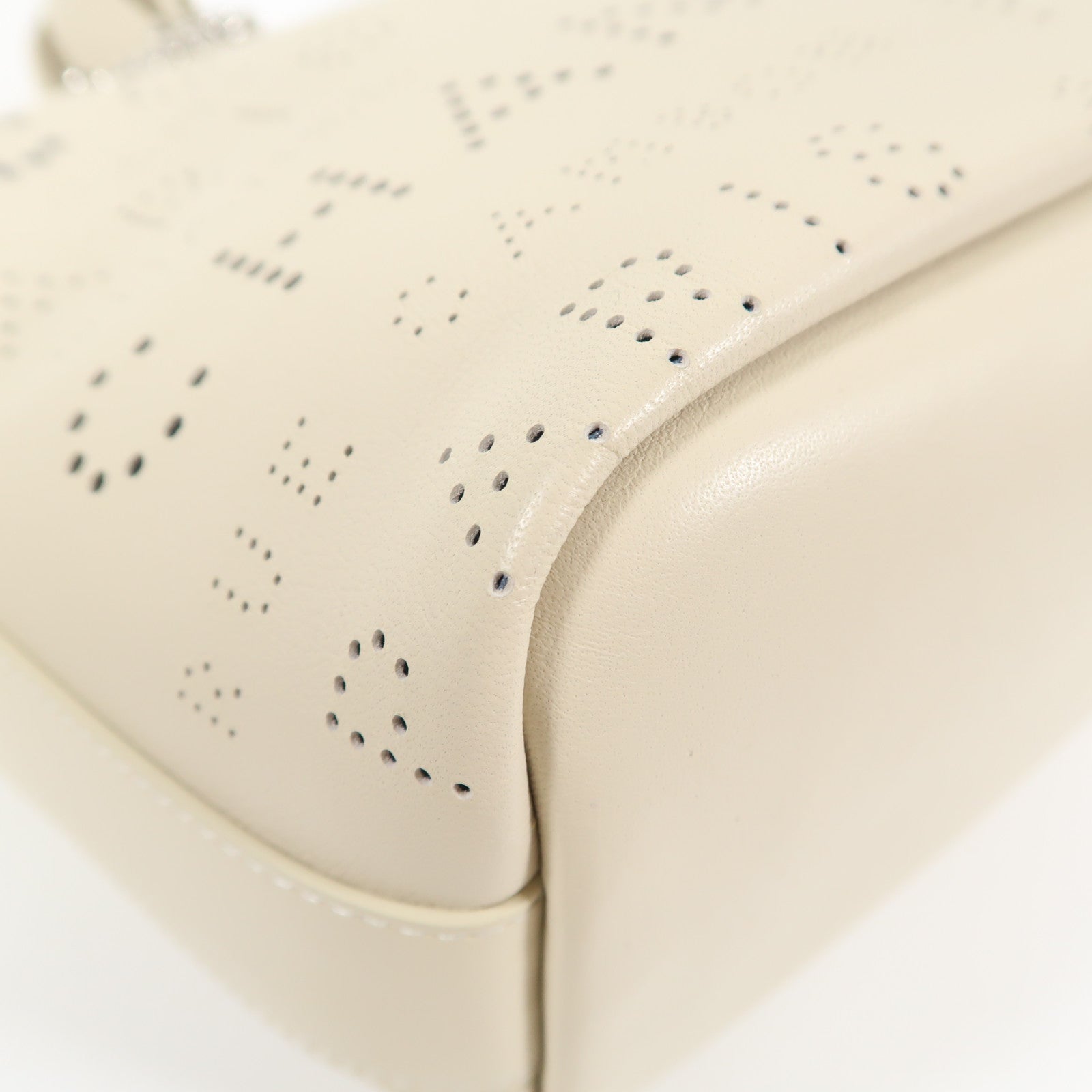 CHANEL 牛皮皮革2 Way Shoulder銀扣鏈帶肩背袋