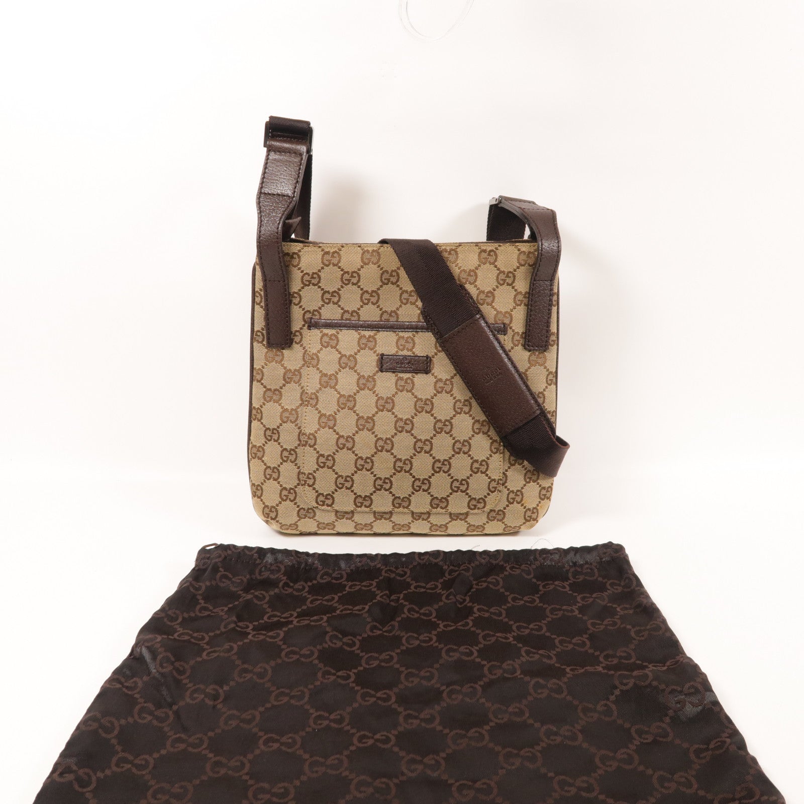 GUCCI 帆布Shoulder Bag肩背袋