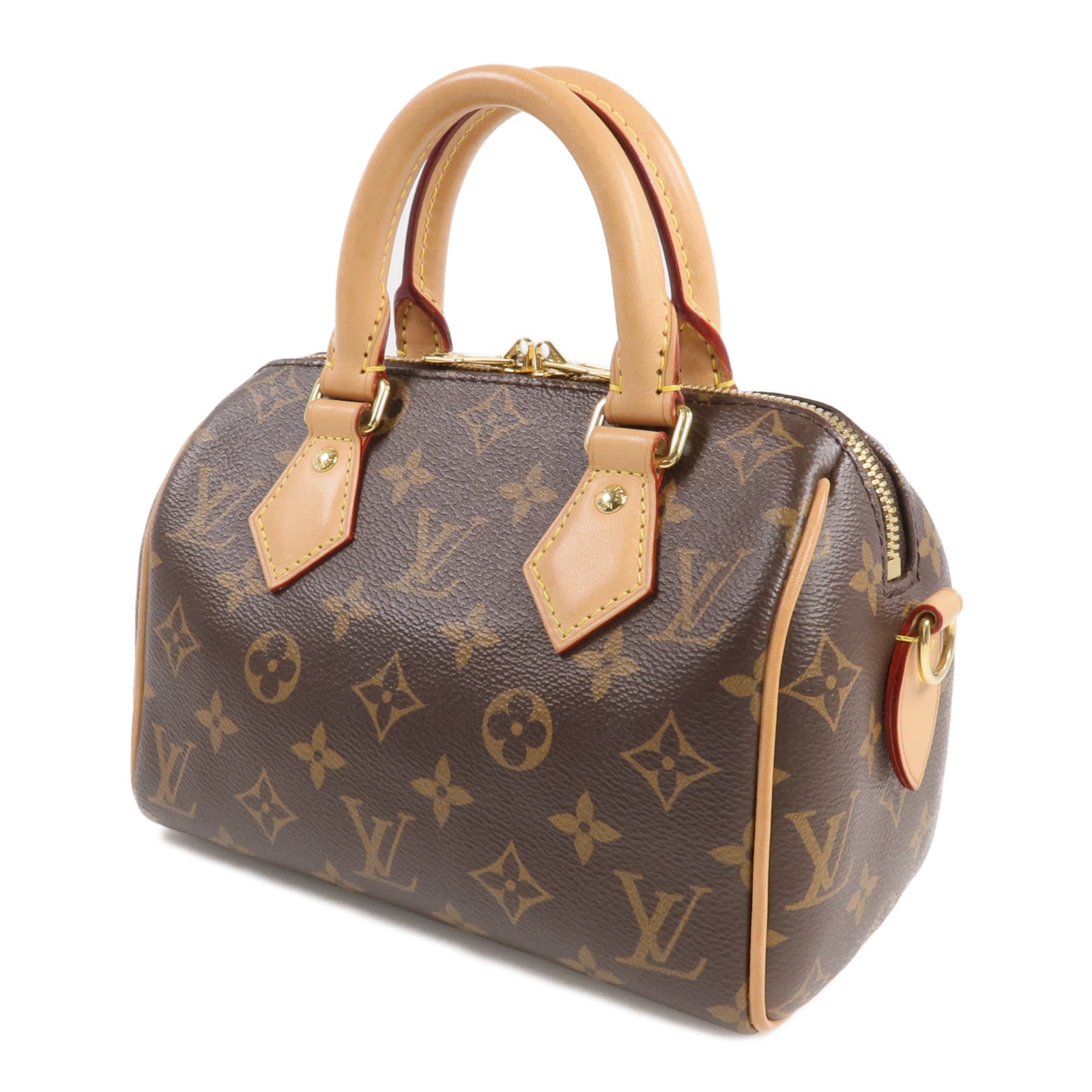 LOUIS VUITTON Monogram Speedy Bandouliere 20金扣手挽肩背兩用袋
