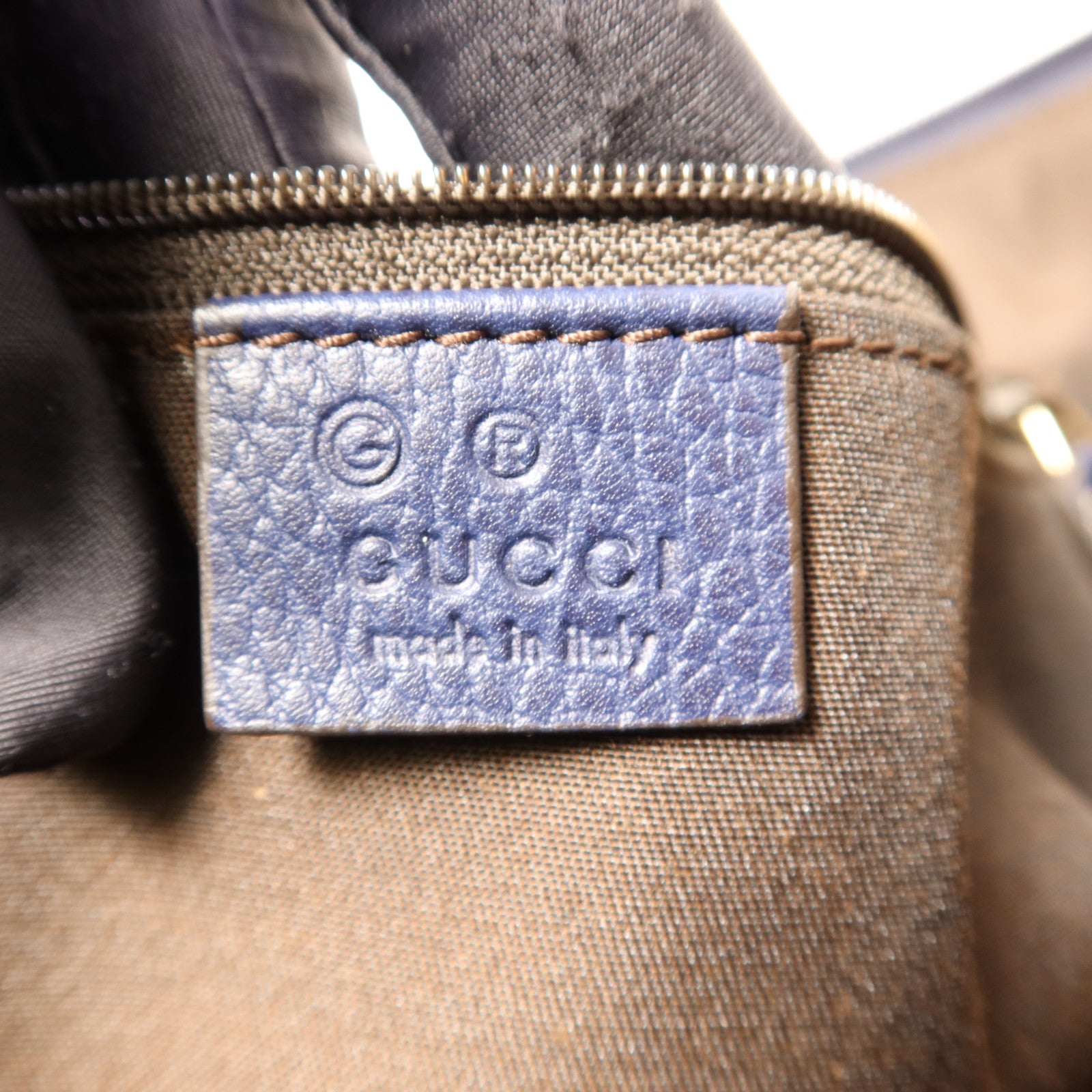 GUCCI 塗層帆布Shoulder Bag肩背袋