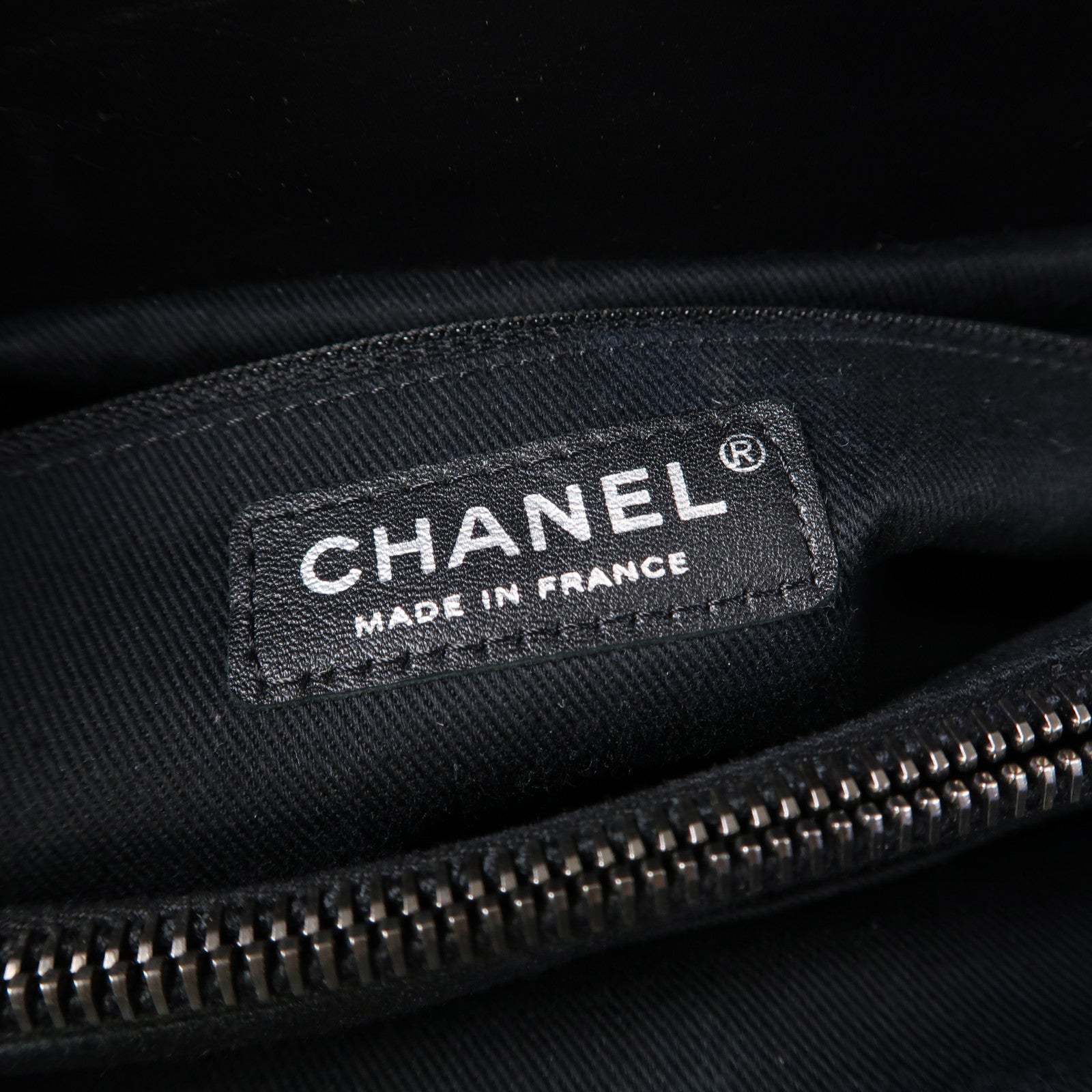 CHANEL 【激減優惠】菱格羊皮皮革Chain Shoulder銀扣鏈帶肩背袋黑色