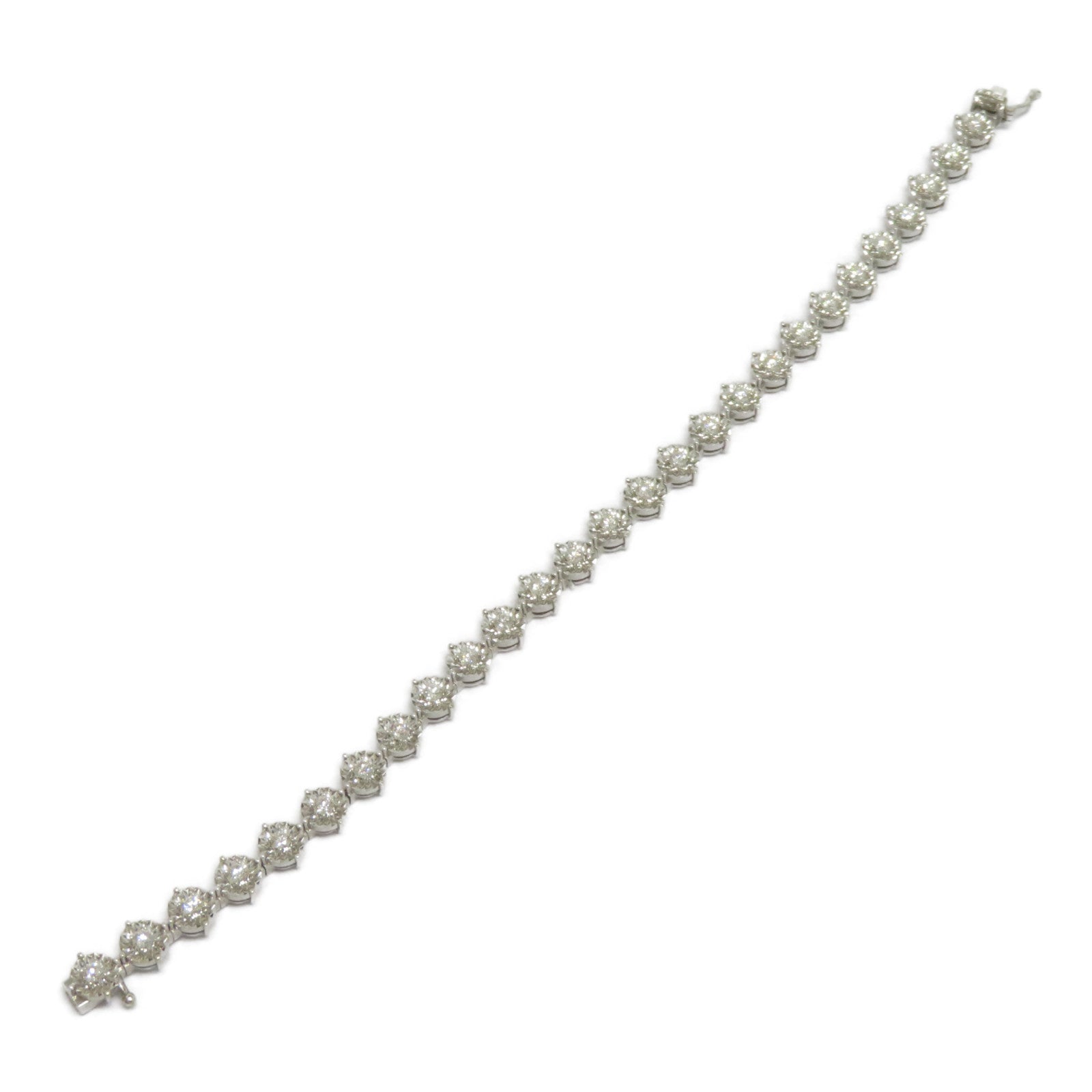 JEWELRY 18K白金Diamond Bracelet 1.18ct鑽石手鐲