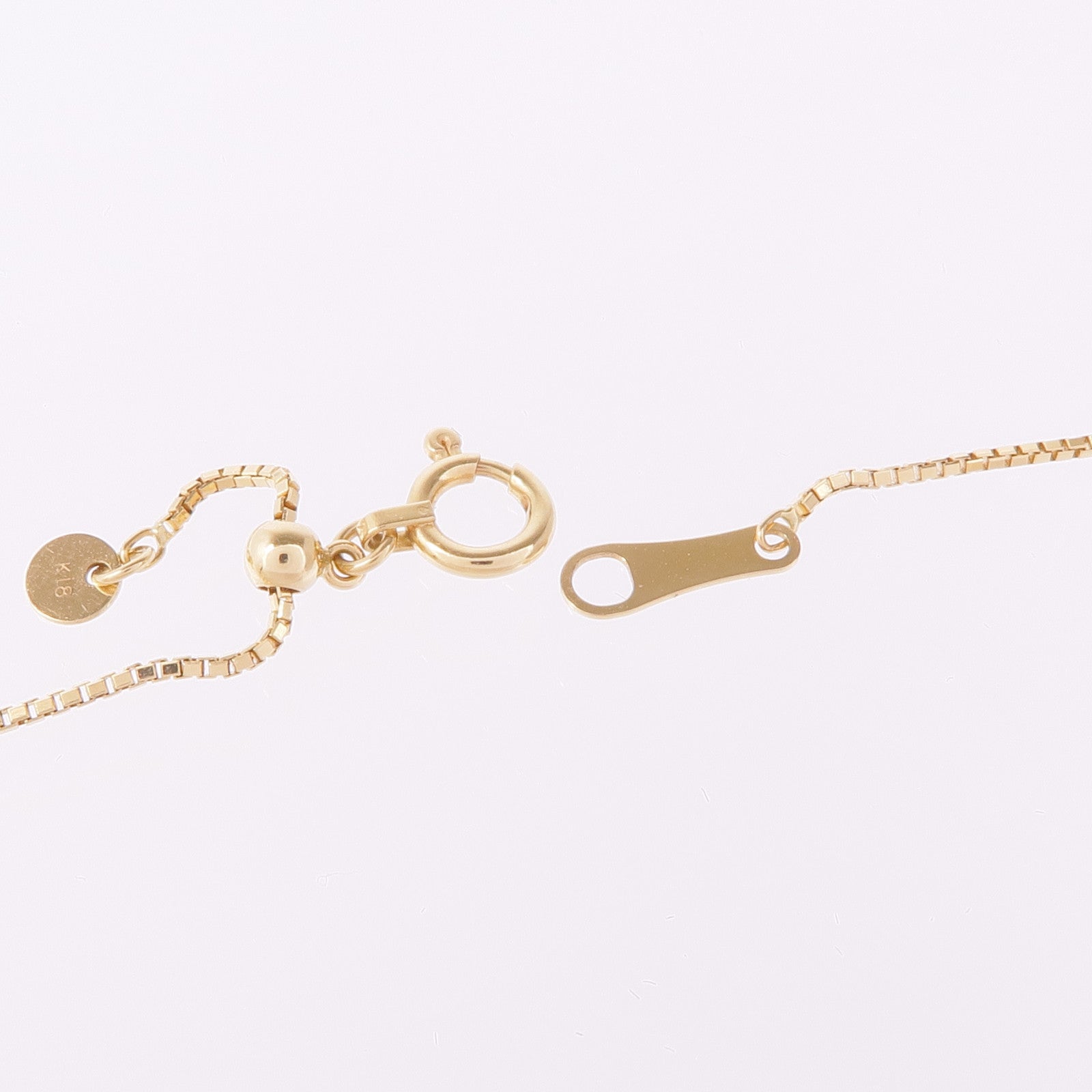 JEWELRY 18K黃金Opal Diamond Necklace蛋白石/鑽石項鍊