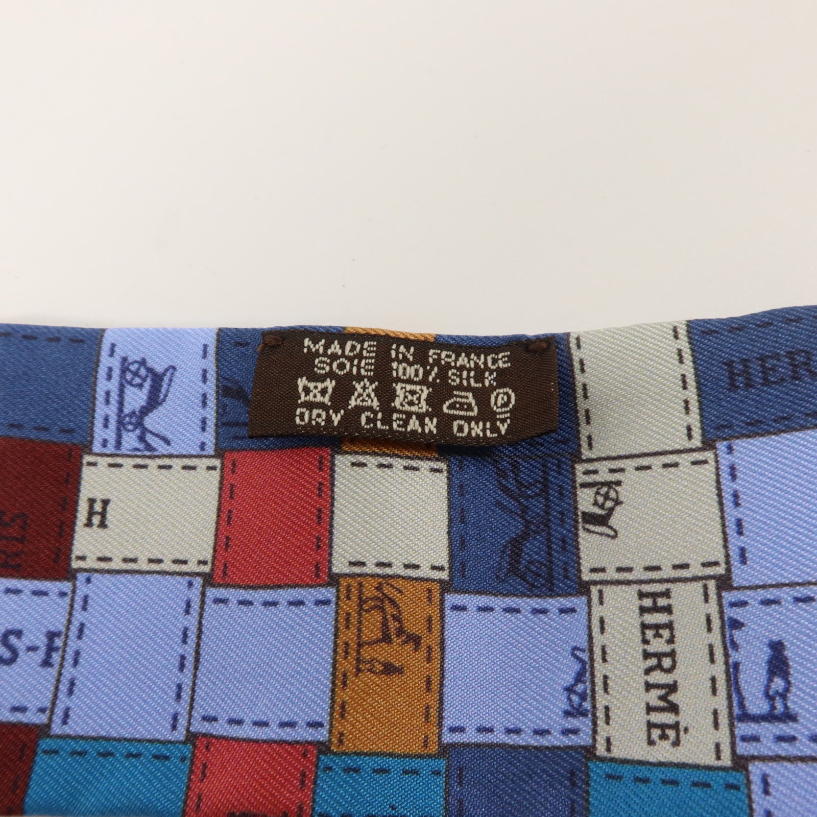 HERMES 絲質Twilly絲巾