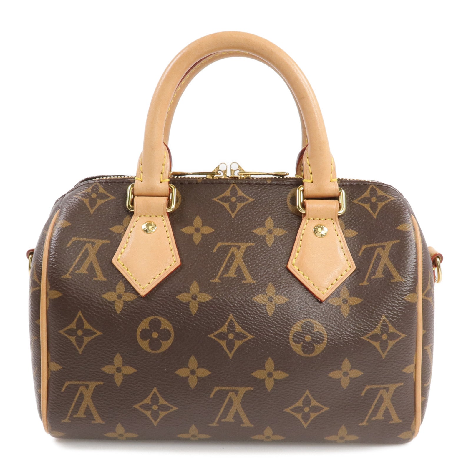 LOUIS VUITTON Monogram Speedy Bandouliere 20金扣手挽肩背兩用袋