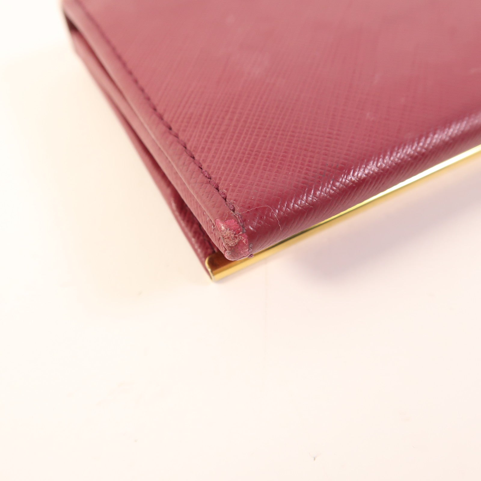 Salvatore Ferragamo 牛皮皮革Long Wallet金扣長錢包