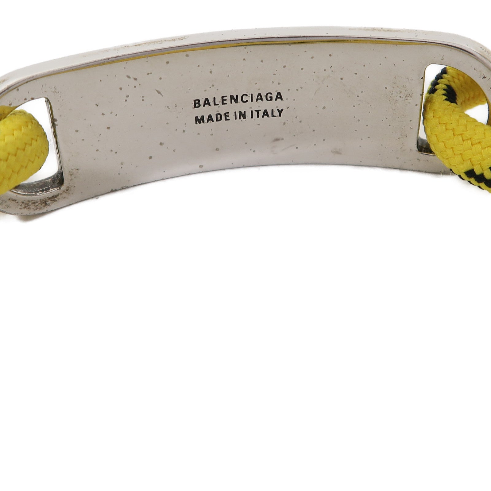 BALENCIAGA 【激減優惠】金屬Plate Bracelet手鏈黃色