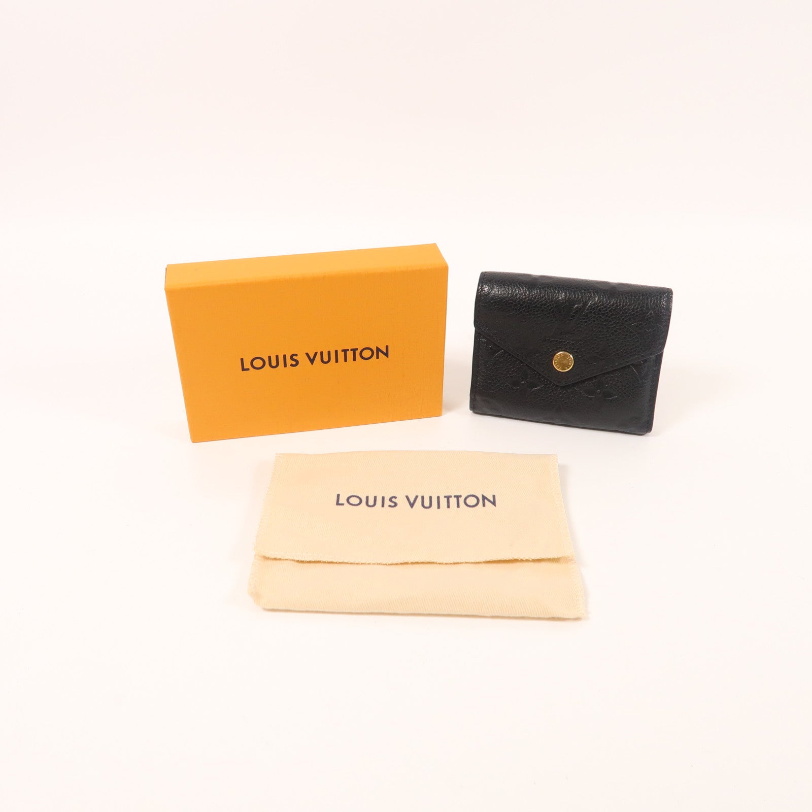 LOUIS VUITTON Monogram Empreinte Zoe Wallet金扣錢包
