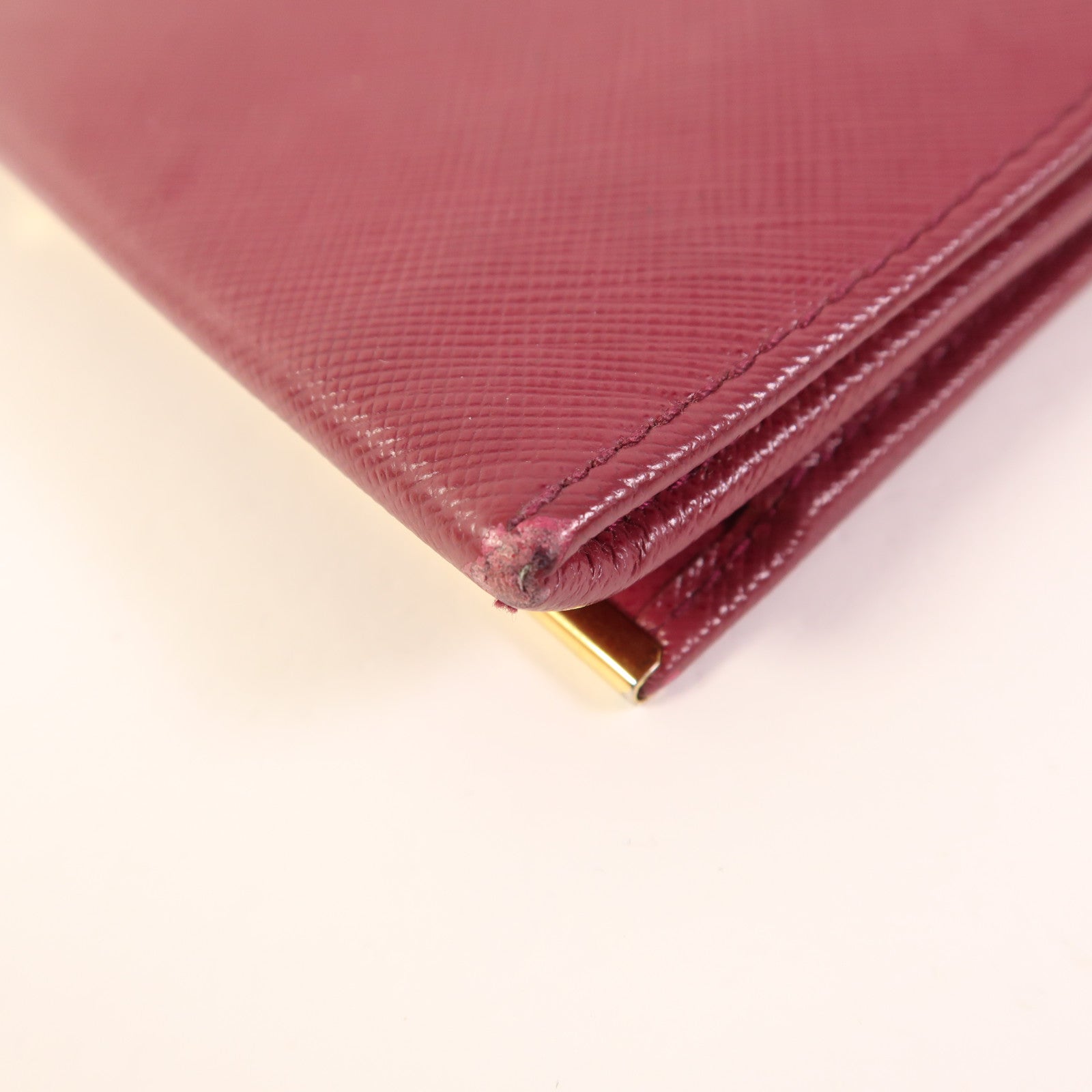 Salvatore Ferragamo 牛皮皮革Long Wallet金扣長錢包