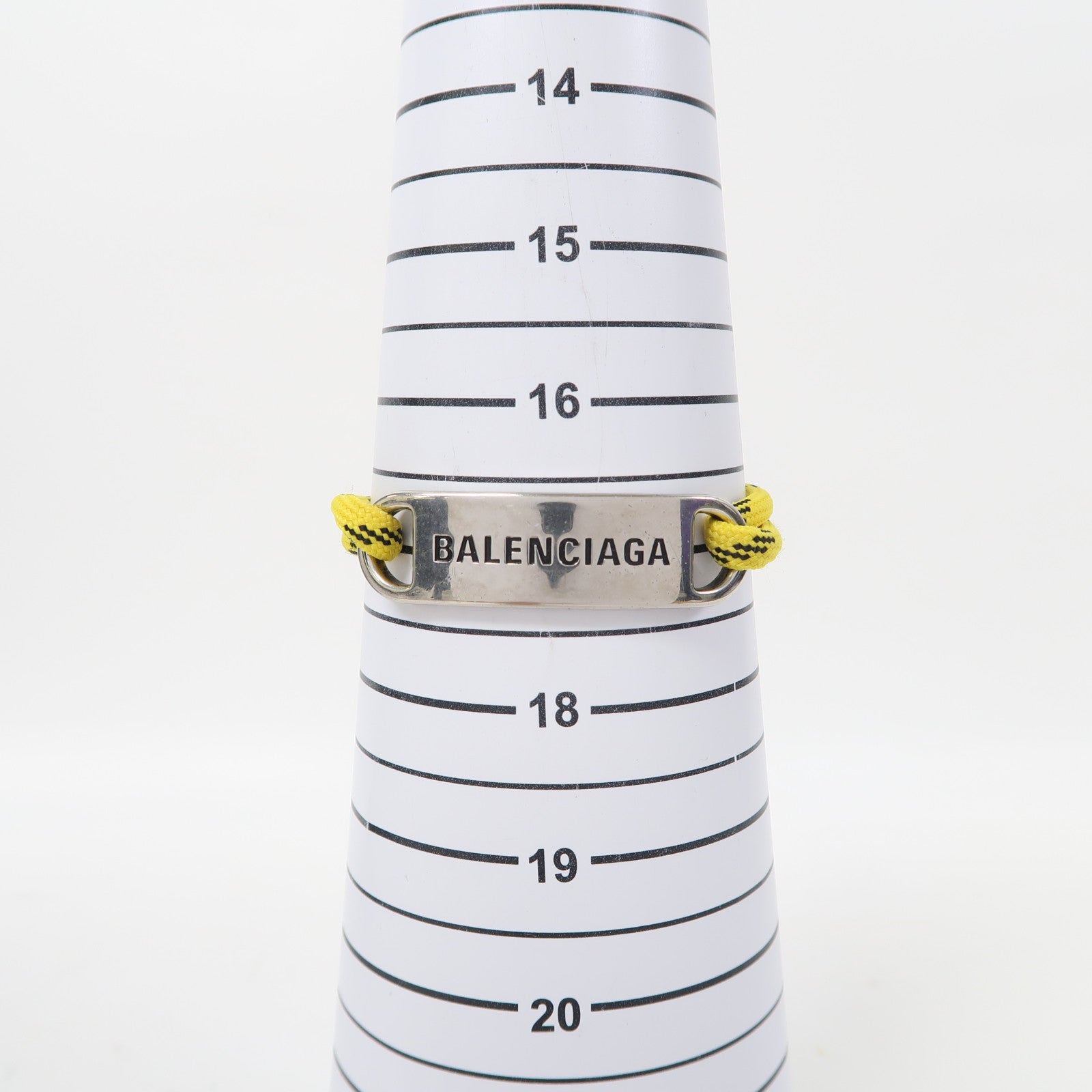BALENCIAGA 【激減優惠】金屬Plate Bracelet手鏈黃色