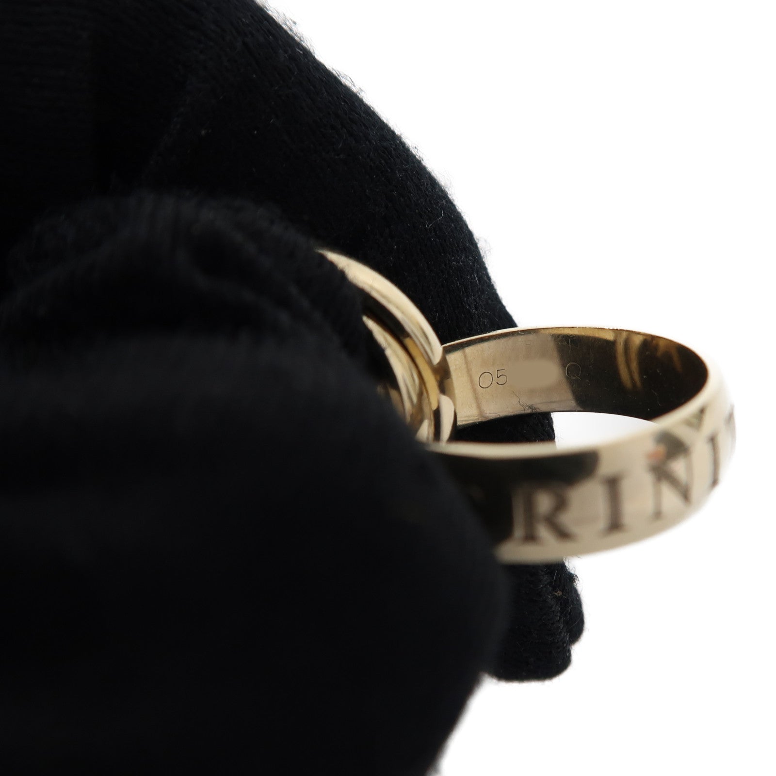 CARTIER 【激減優惠】18K金Vintage Trinity戒指US#3.5